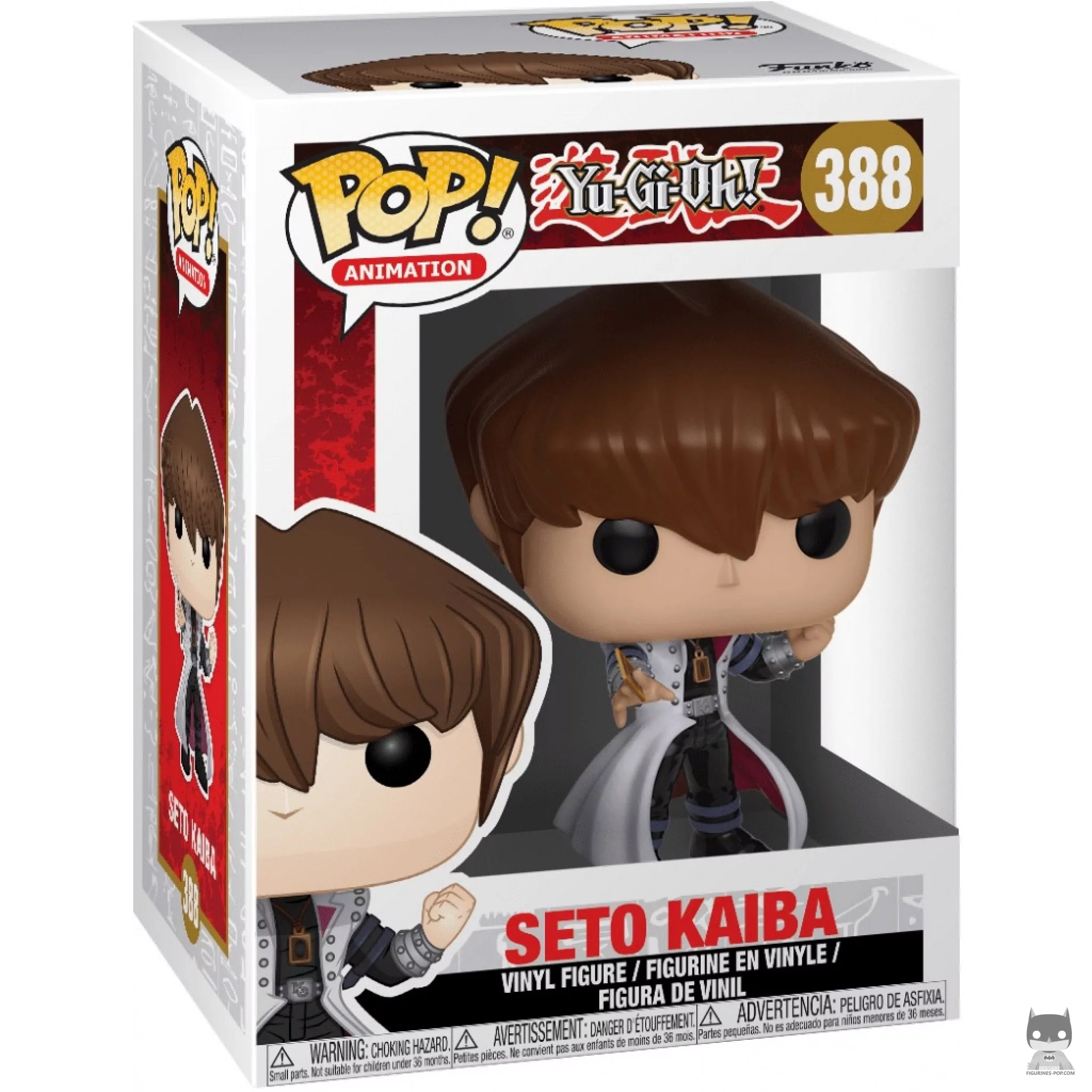 Figura Funko Pop! Seto Kaiba en su caja