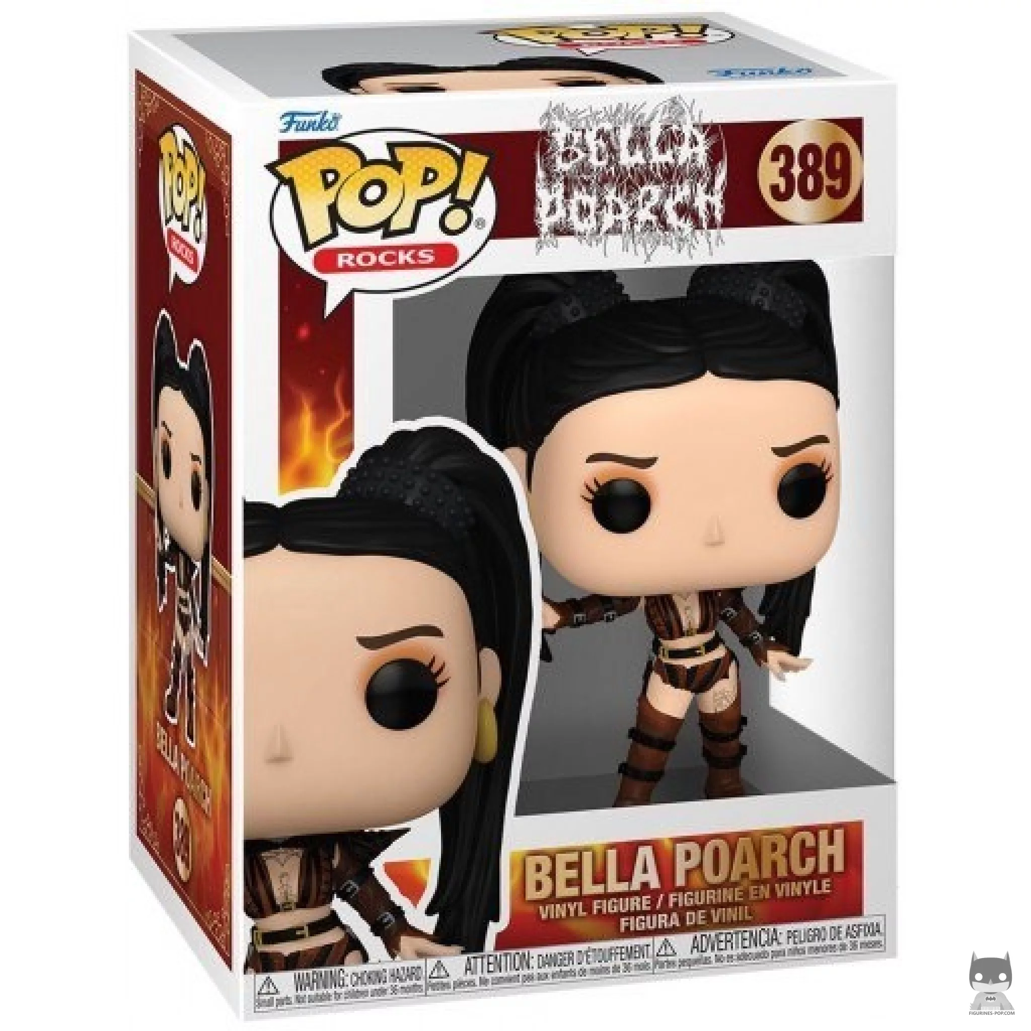 Figura Funko Pop! Bella Poarch (Inferno) en su caja