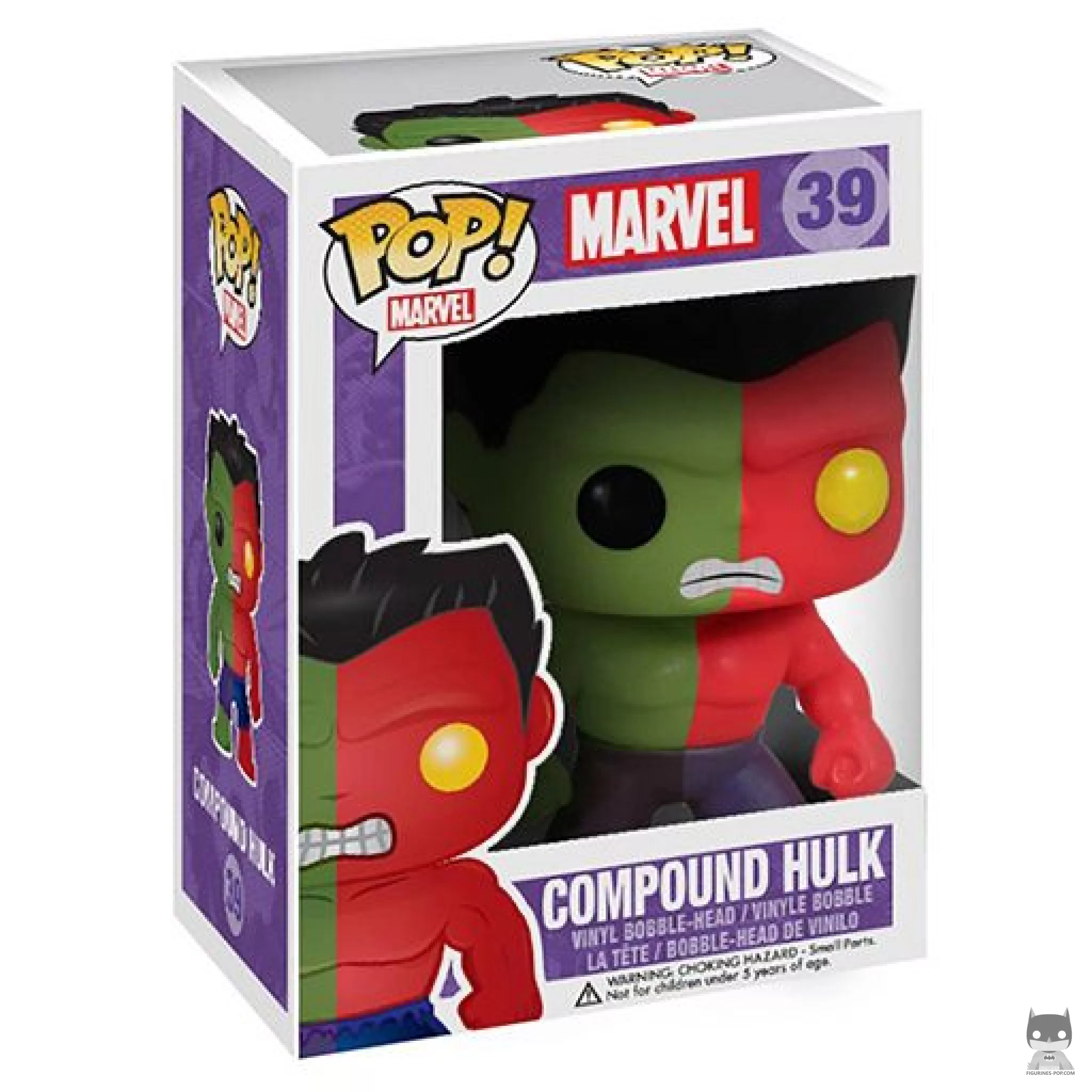Figura Funko Pop! Hulk (Compound) en su caja