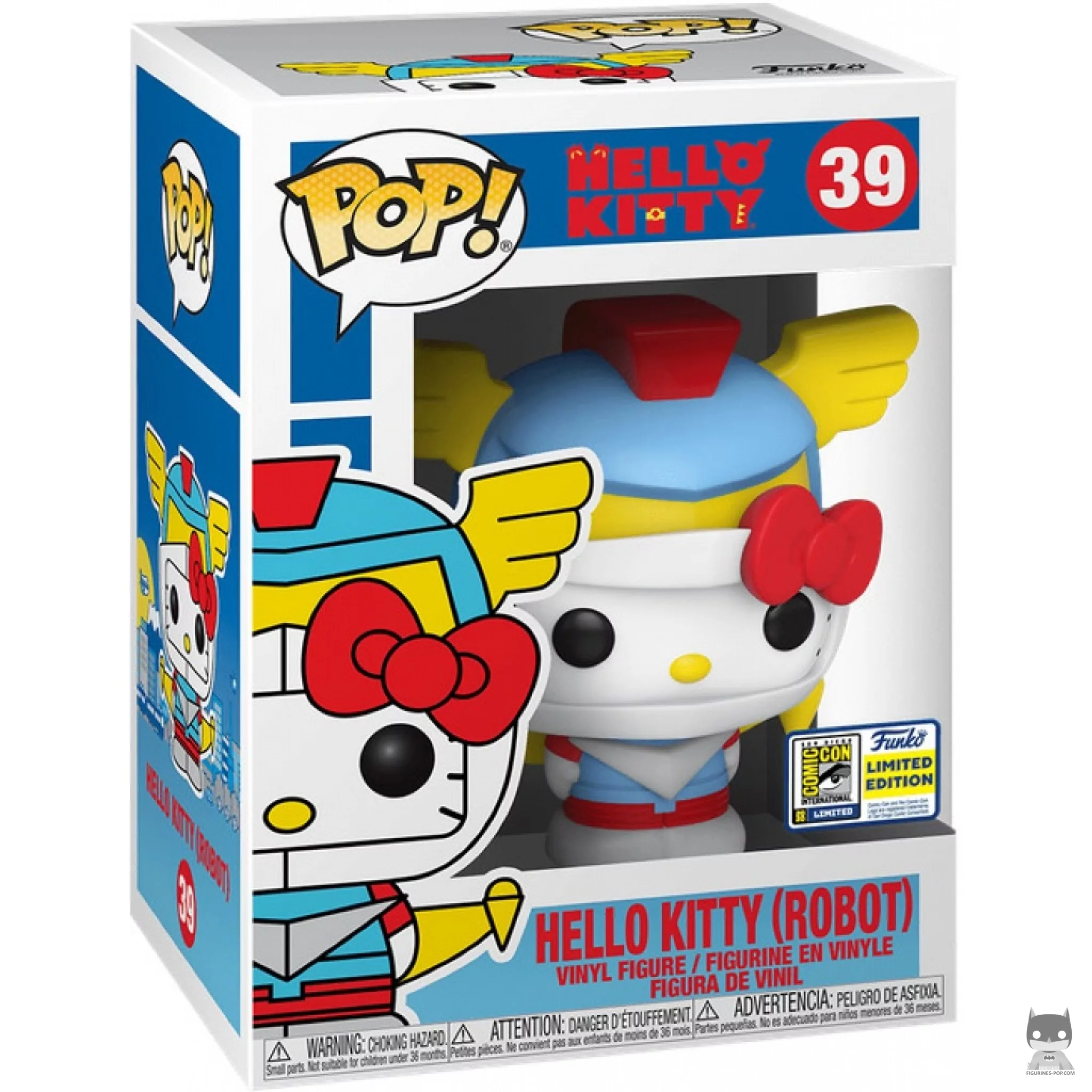 Figura Funko Pop! Hello Kitty Robot en su caja