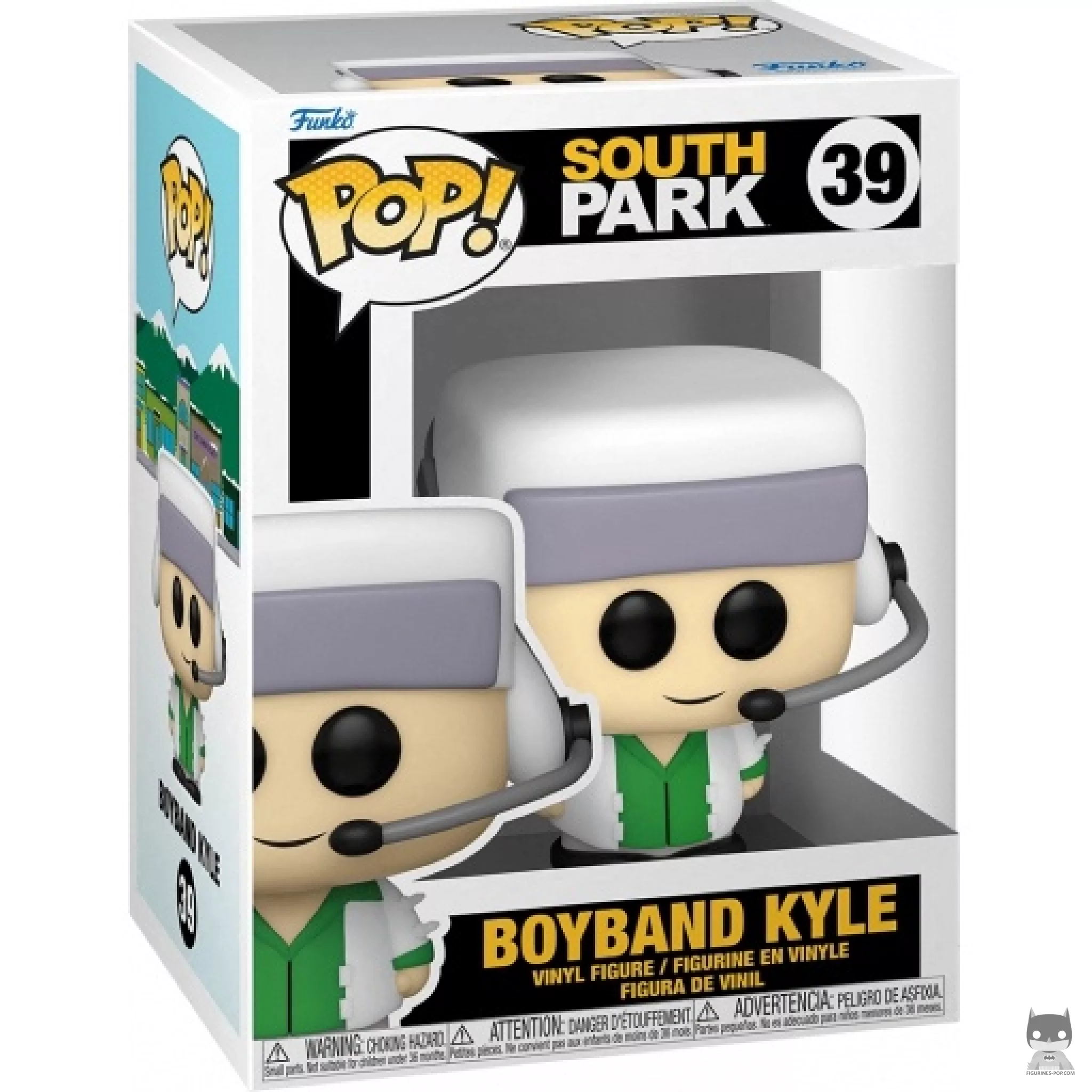 Figura Funko Pop! Kyle boy band en su caja