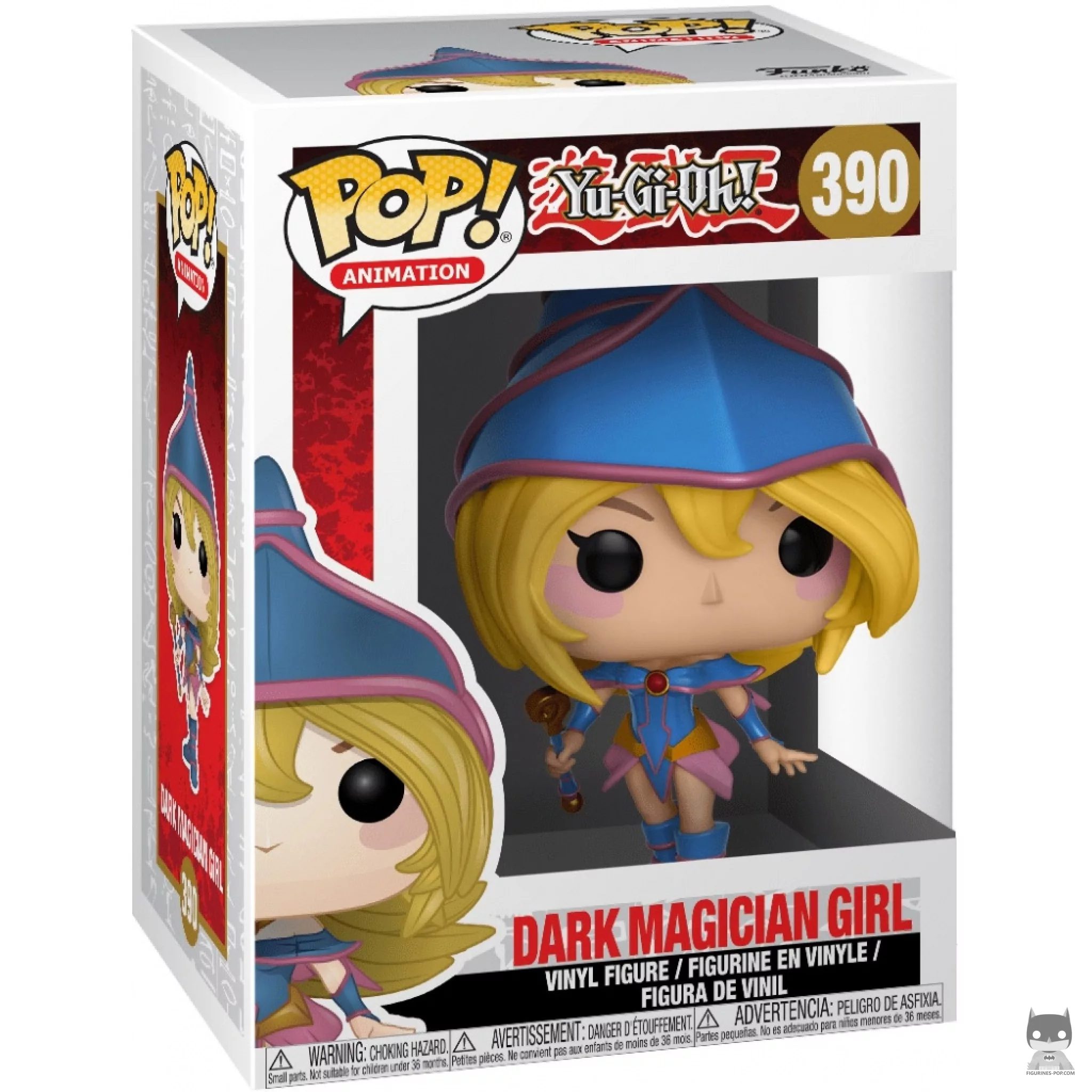 Figura Funko Pop! Maga Oscura en su caja