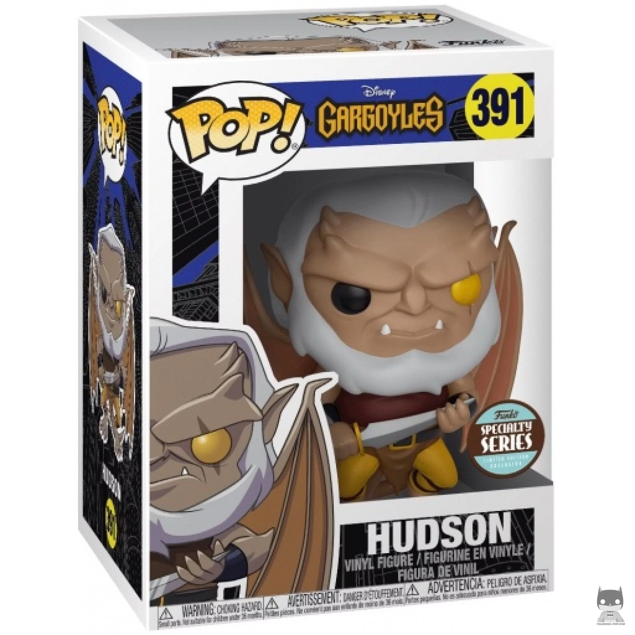 Figura Funko Pop! Hudson en su caja
