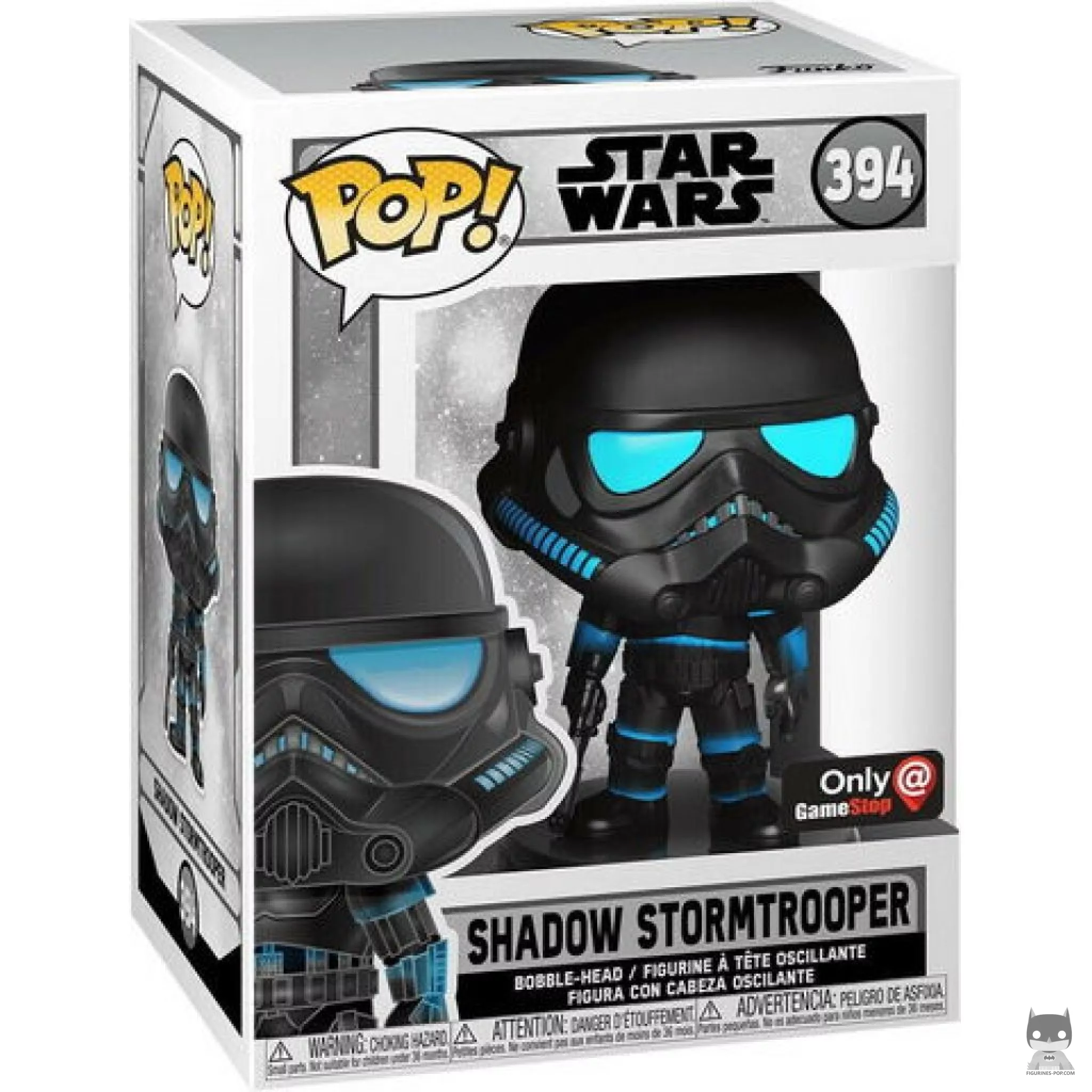 Figura Funko Pop! Soldado de asalto de las sombras en su caja