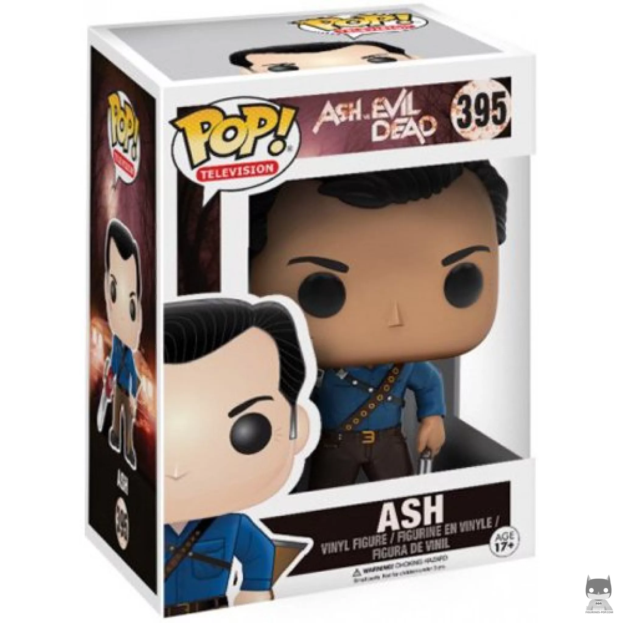 Figura Funko Pop! Ash Williams en su caja
