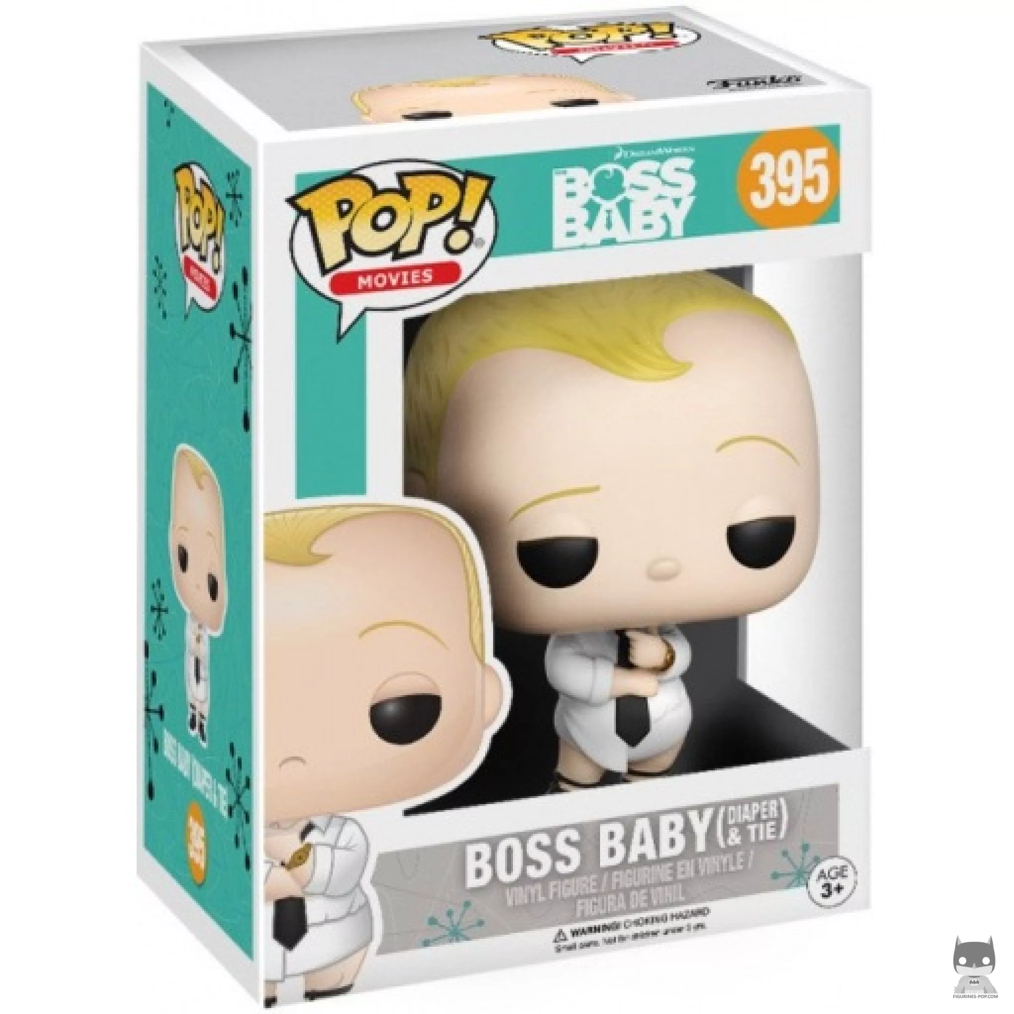 Figura Funko Pop! El bebé jefazo en pañal en su caja