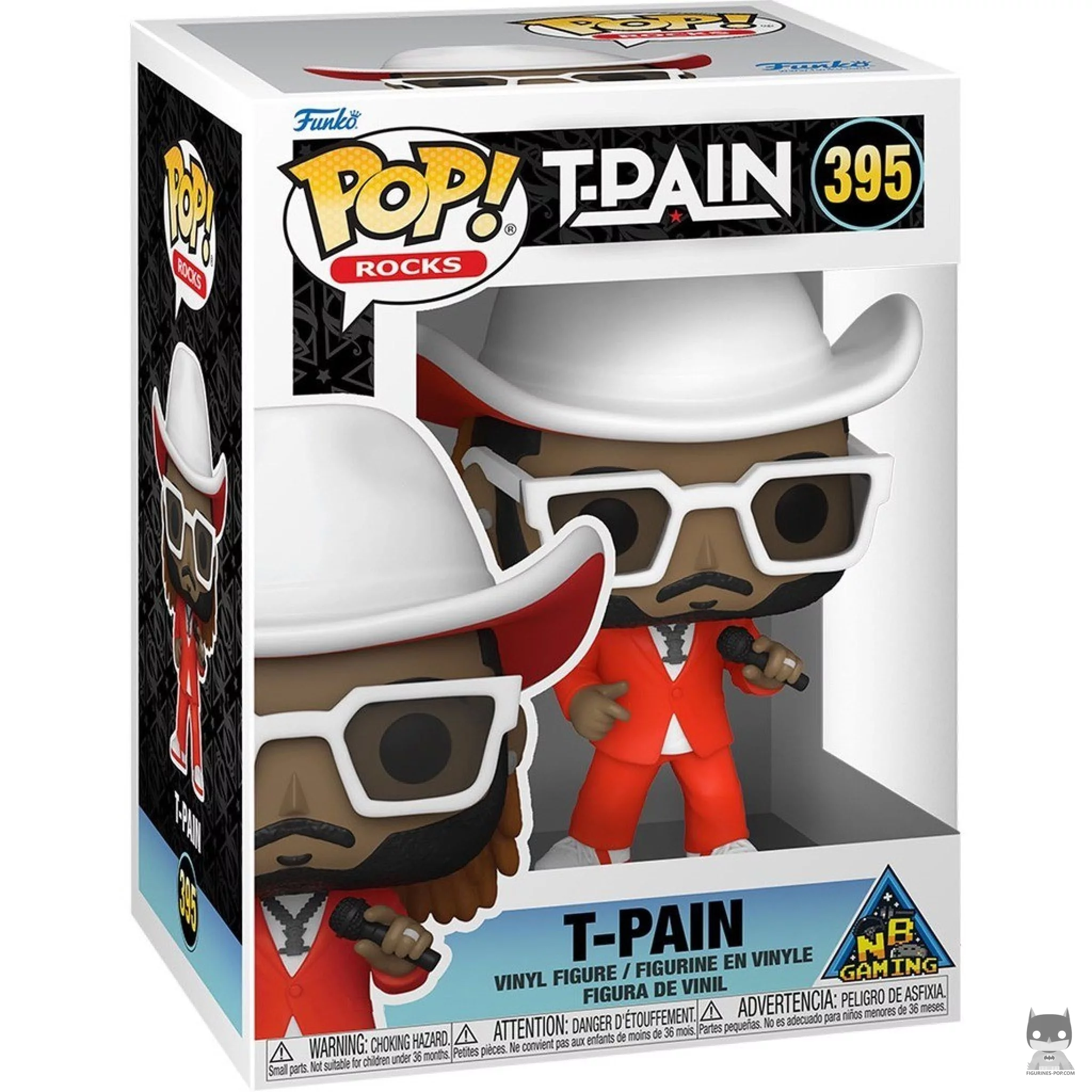 Figura Funko Pop! T-Pain en su caja
