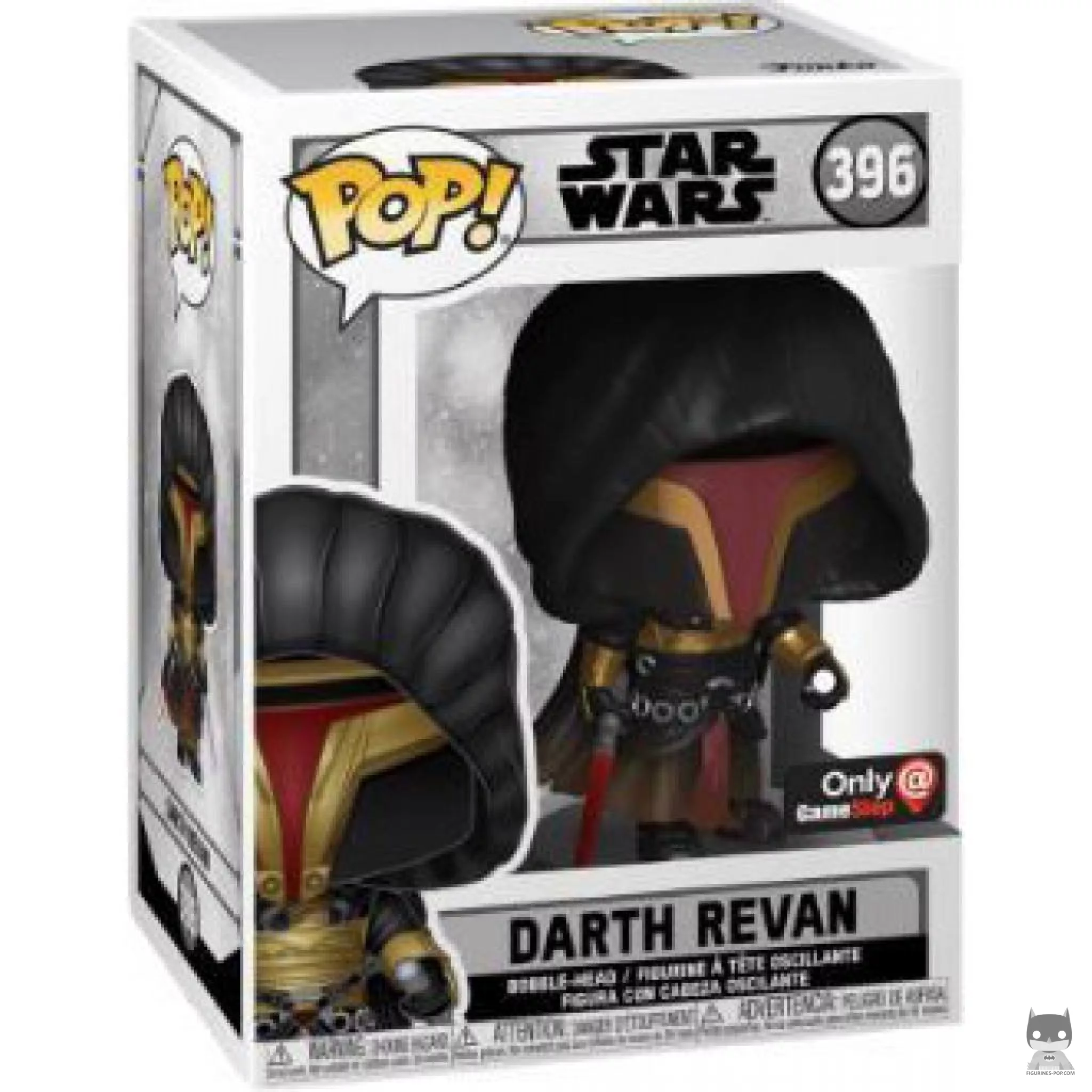 Figura Funko Pop! Darth Revan en su caja