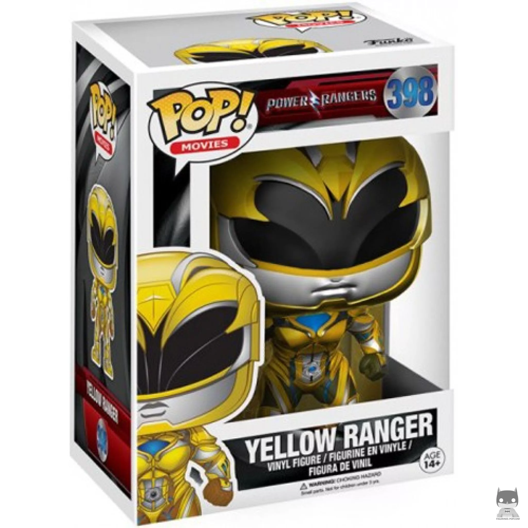 Figura Funko Pop! Ranger Amarillo en su caja