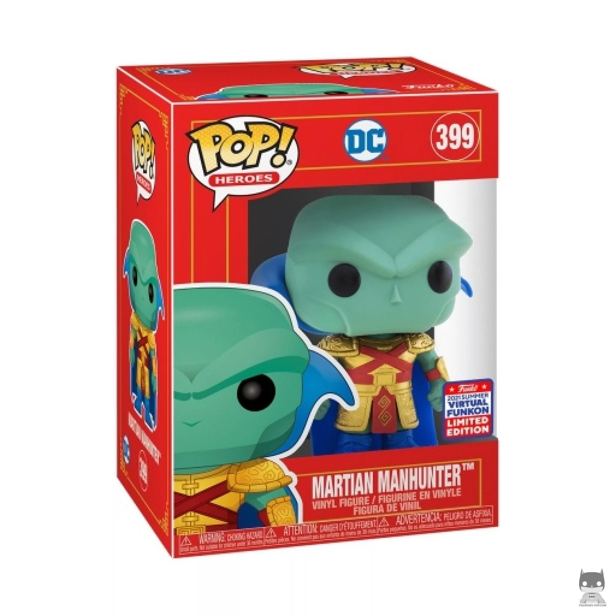 Figura Funko Pop! Detective Marciano en su caja