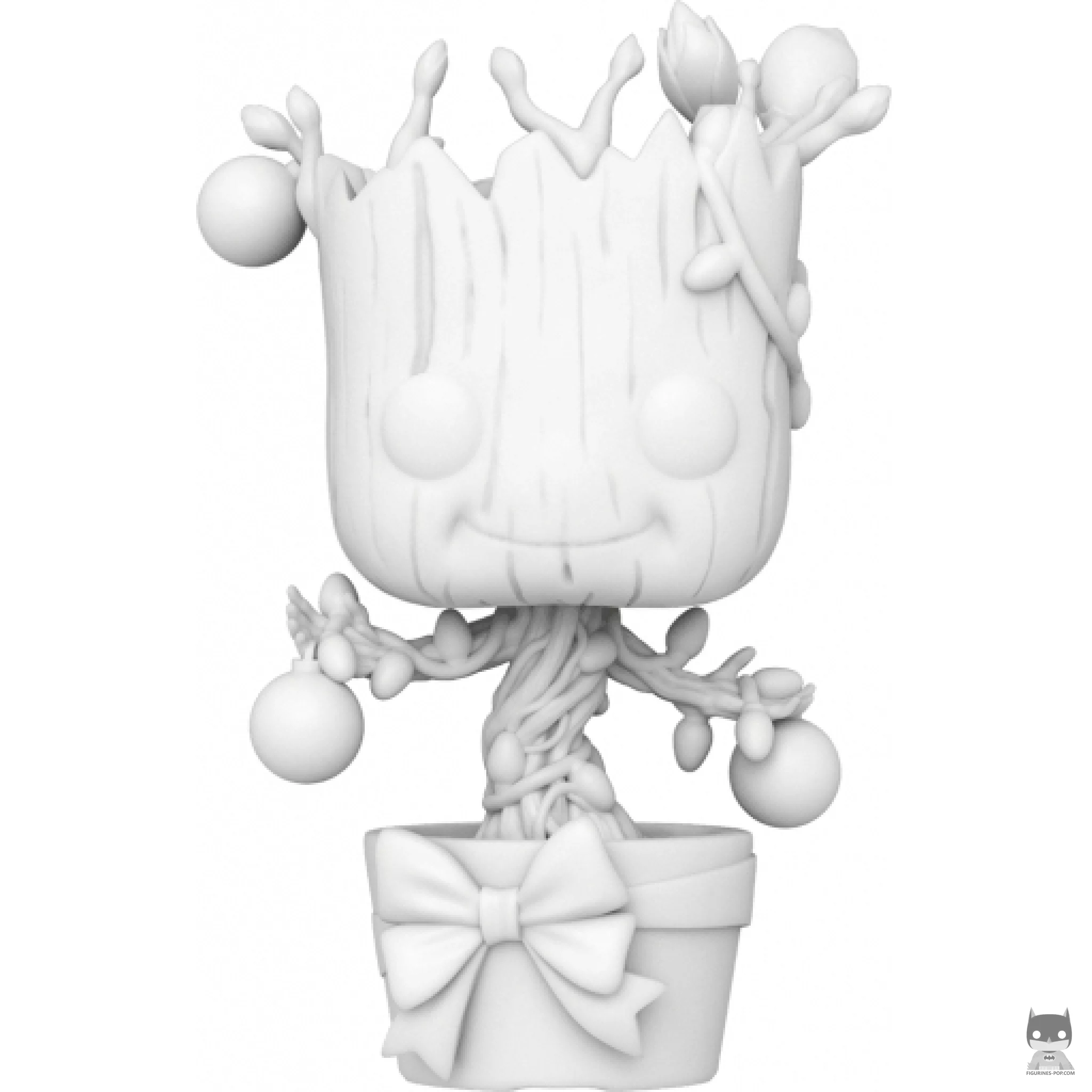 Figura Funko Pop! Groot (Navidad) (DIY) (Marvel Comics)