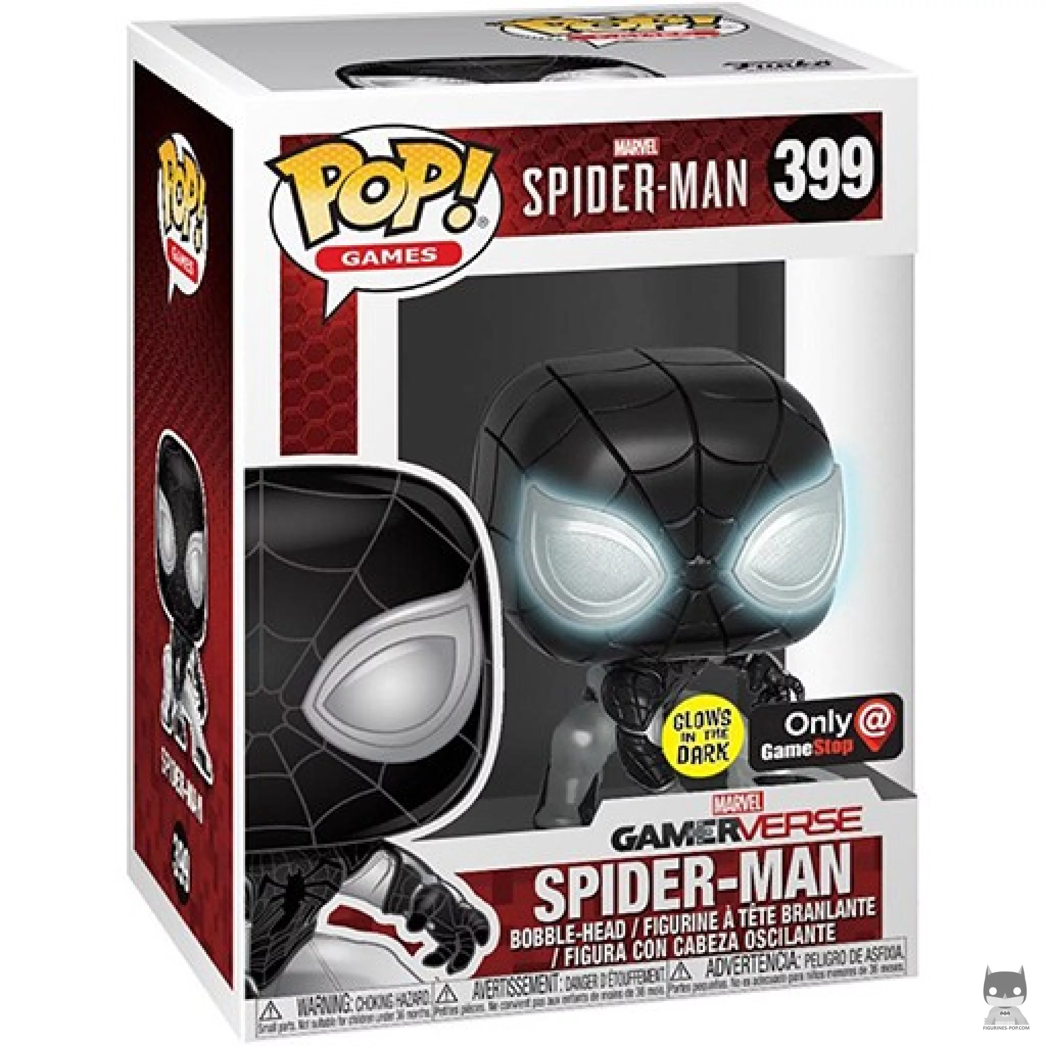 Figura Funko Pop! Spider-Man en su caja