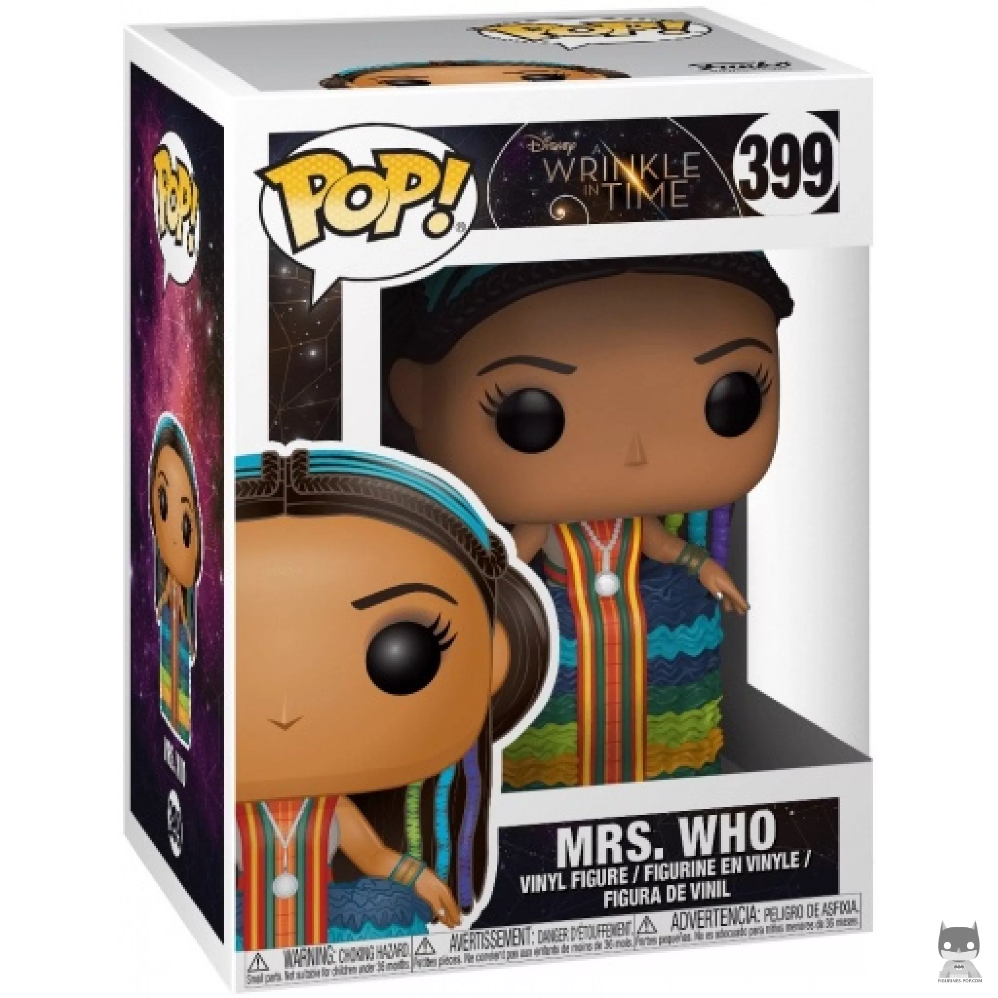 Figura Funko Pop! Señora Quién en su caja