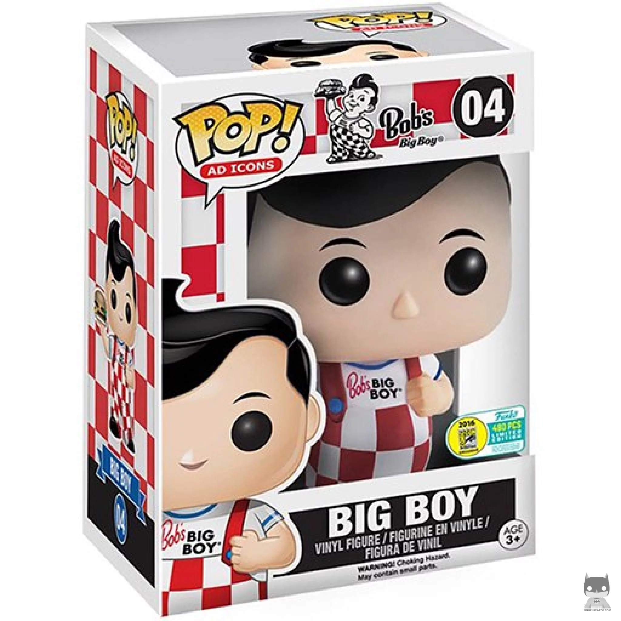 Figura Funko Pop! Big Boy en su caja