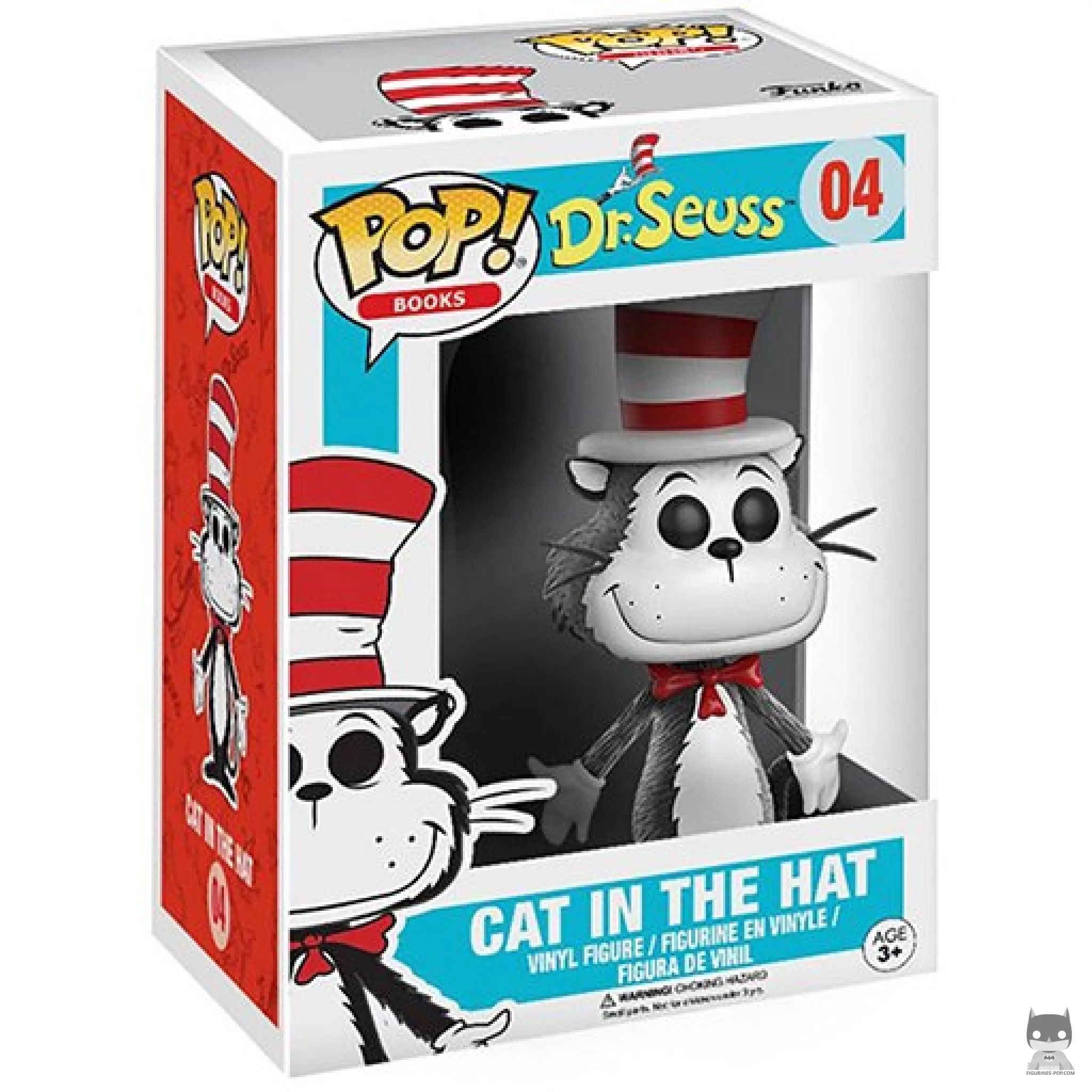 Figura Funko Pop! El gato con sombrero en su caja