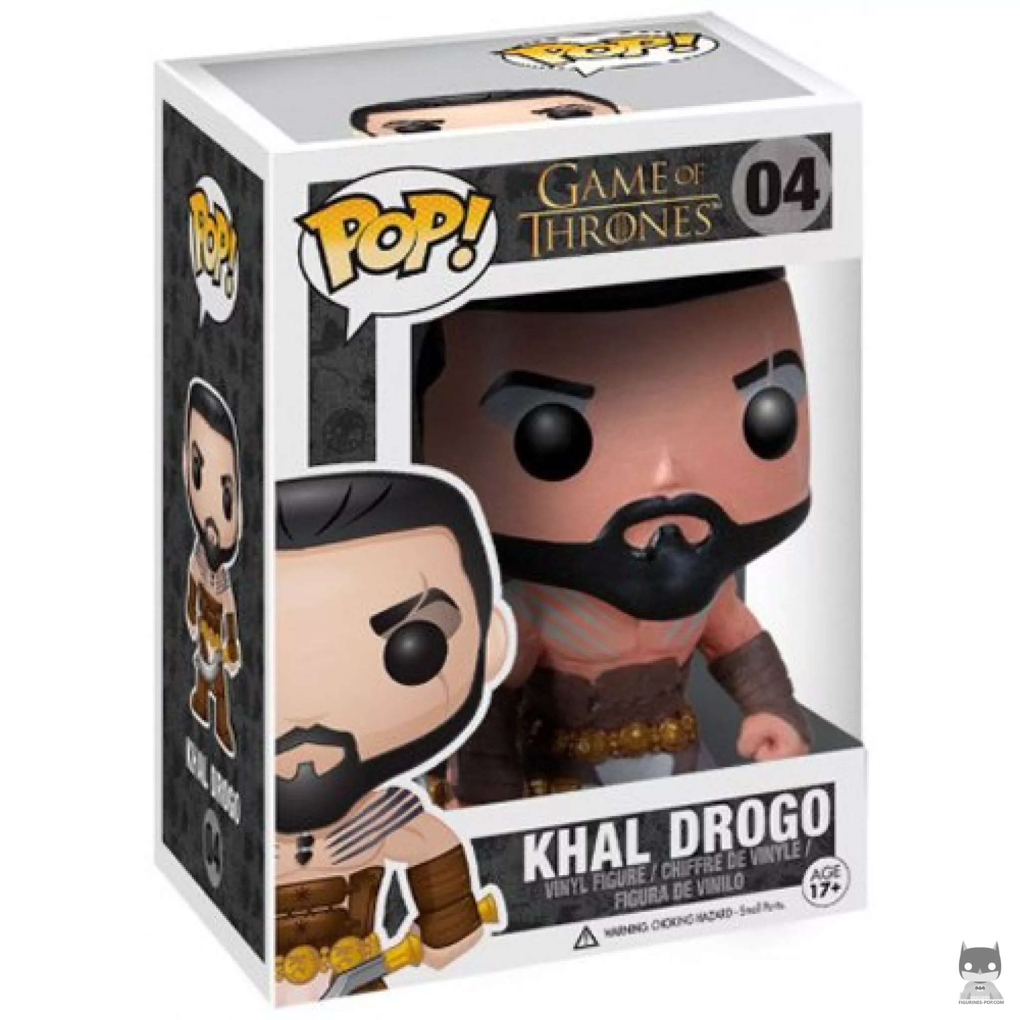 Figura Funko Pop! Khal Drogo en su caja