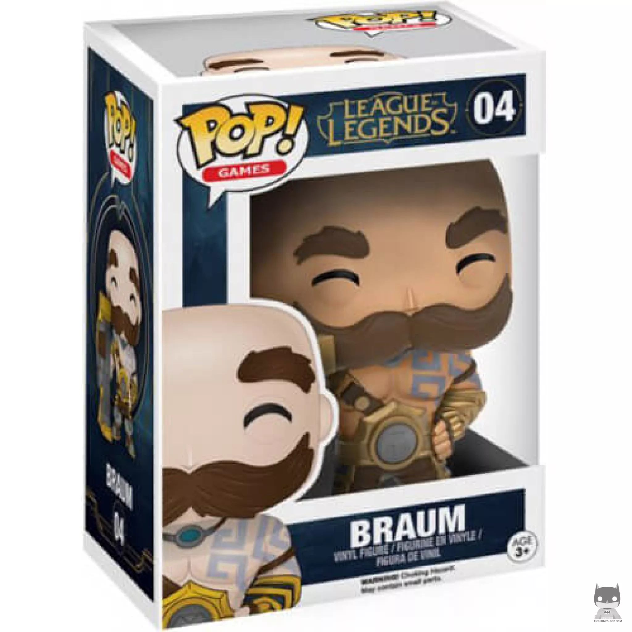 Figura Funko Pop! Braum en su caja