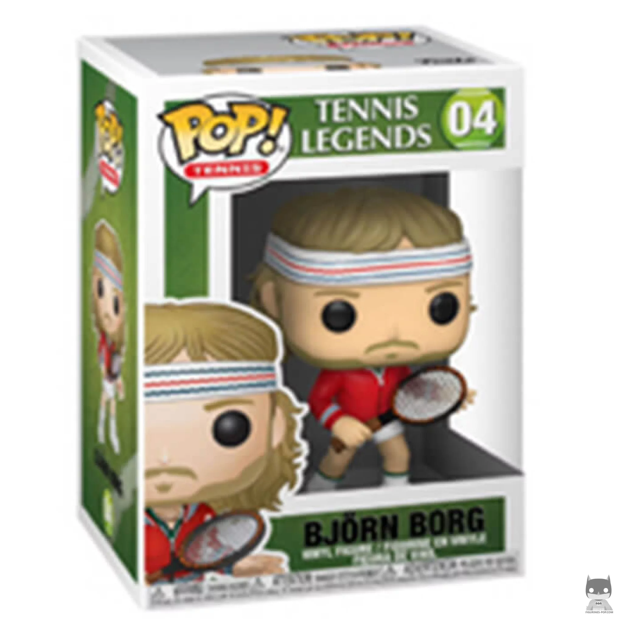 Figura Funko Pop! Bjorn Borg en su caja