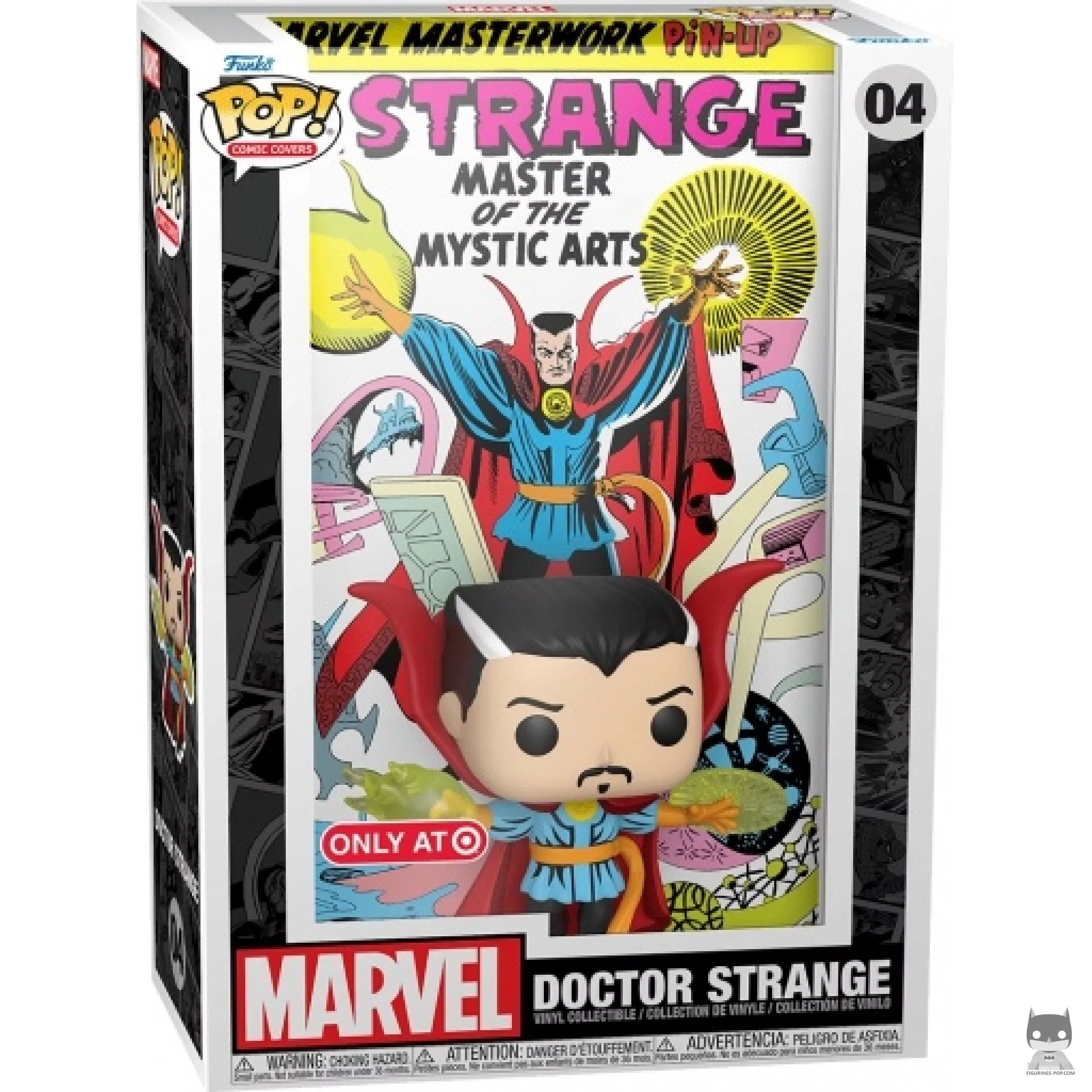 Figura Funko Pop! Doctor Strange en su caja