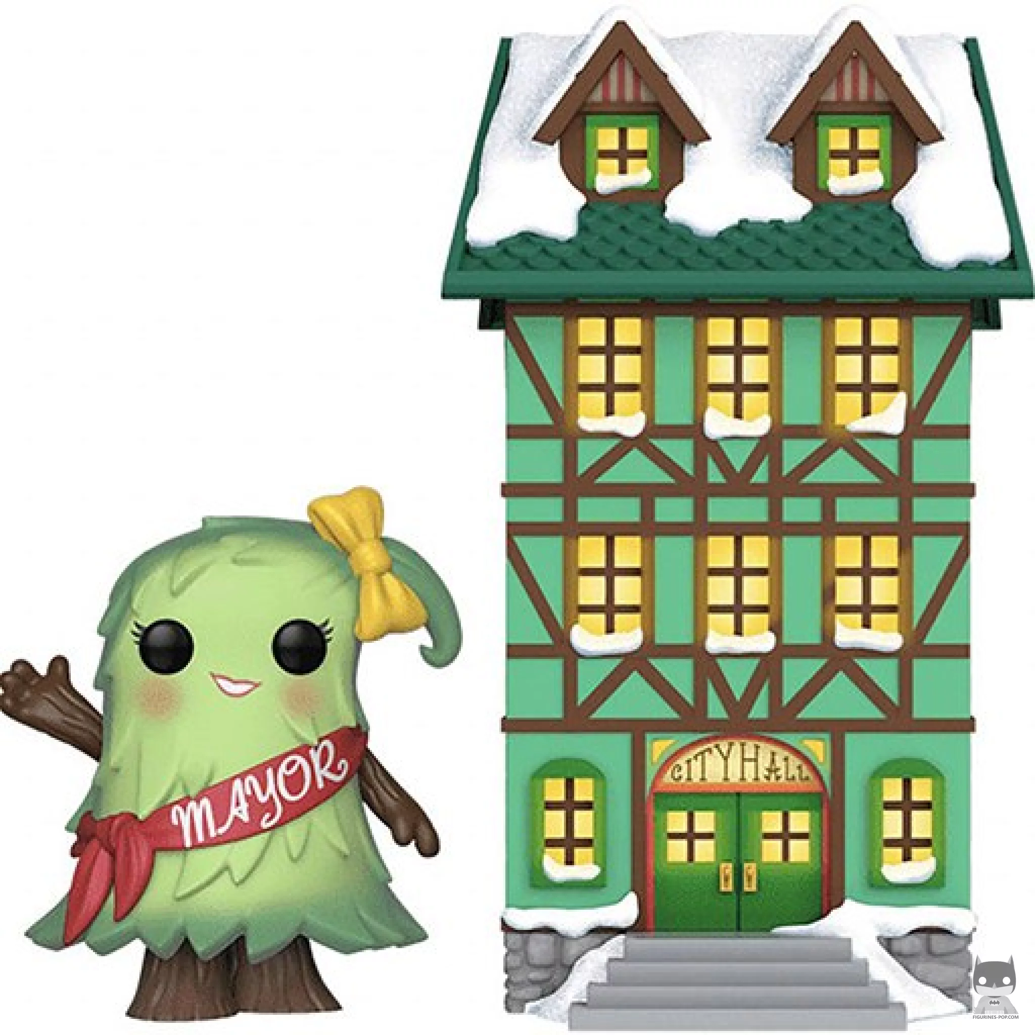 Figura Funko Pop! Alcaldesa Patty Noble & Ayuntamiento (Peppermint Lane)