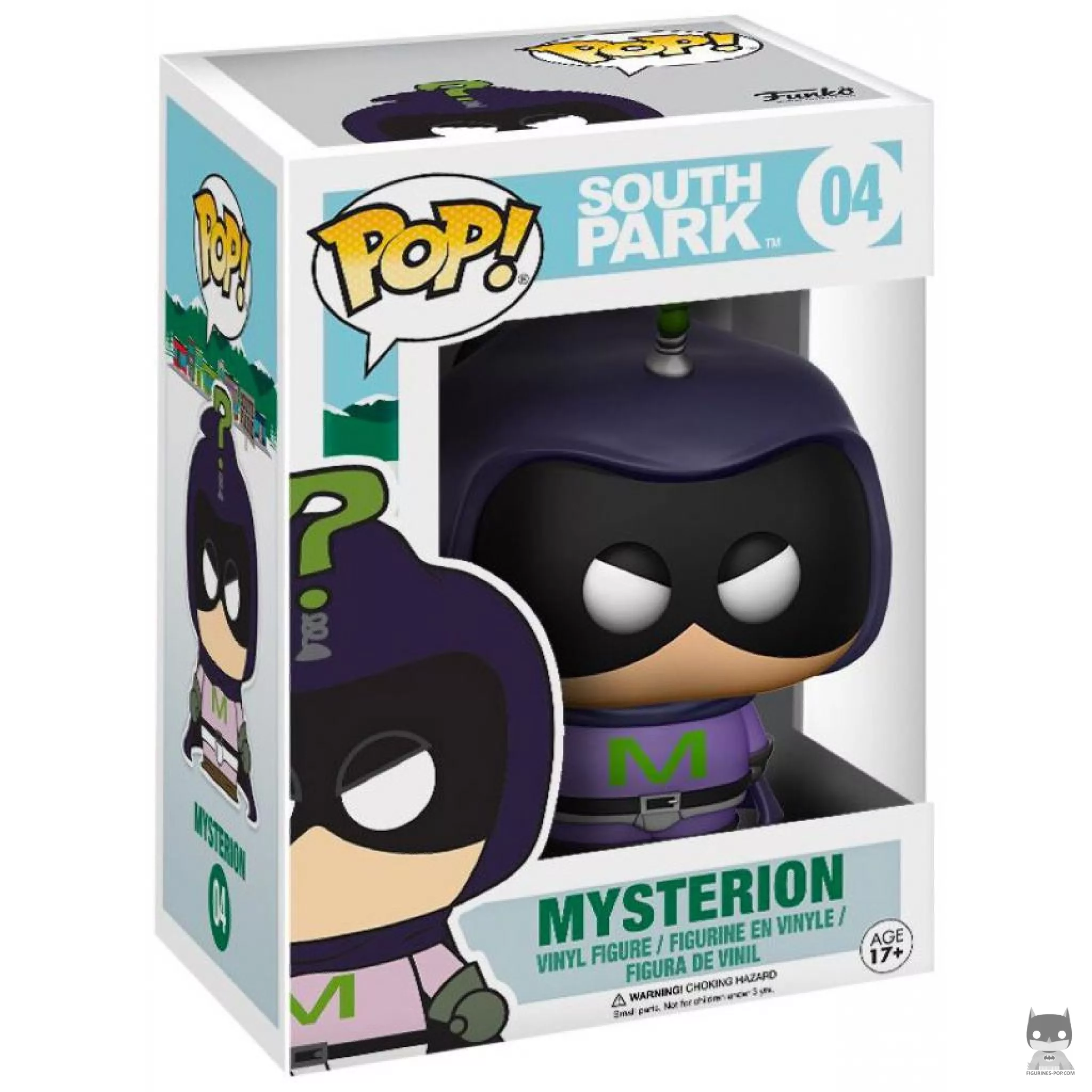 Figura Funko Pop! Mysterion en su caja