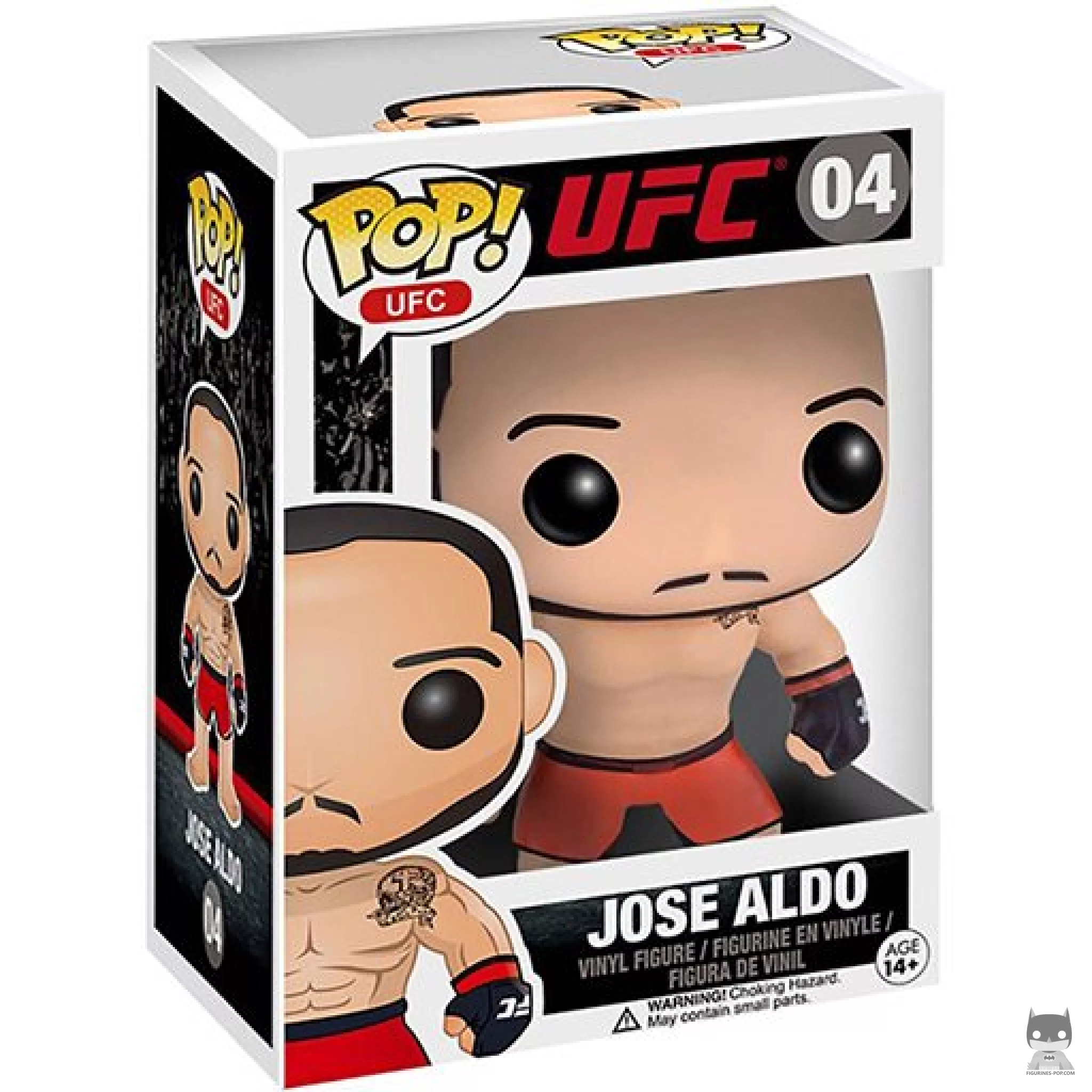 Figura Funko Pop! Jose Aldo en su caja