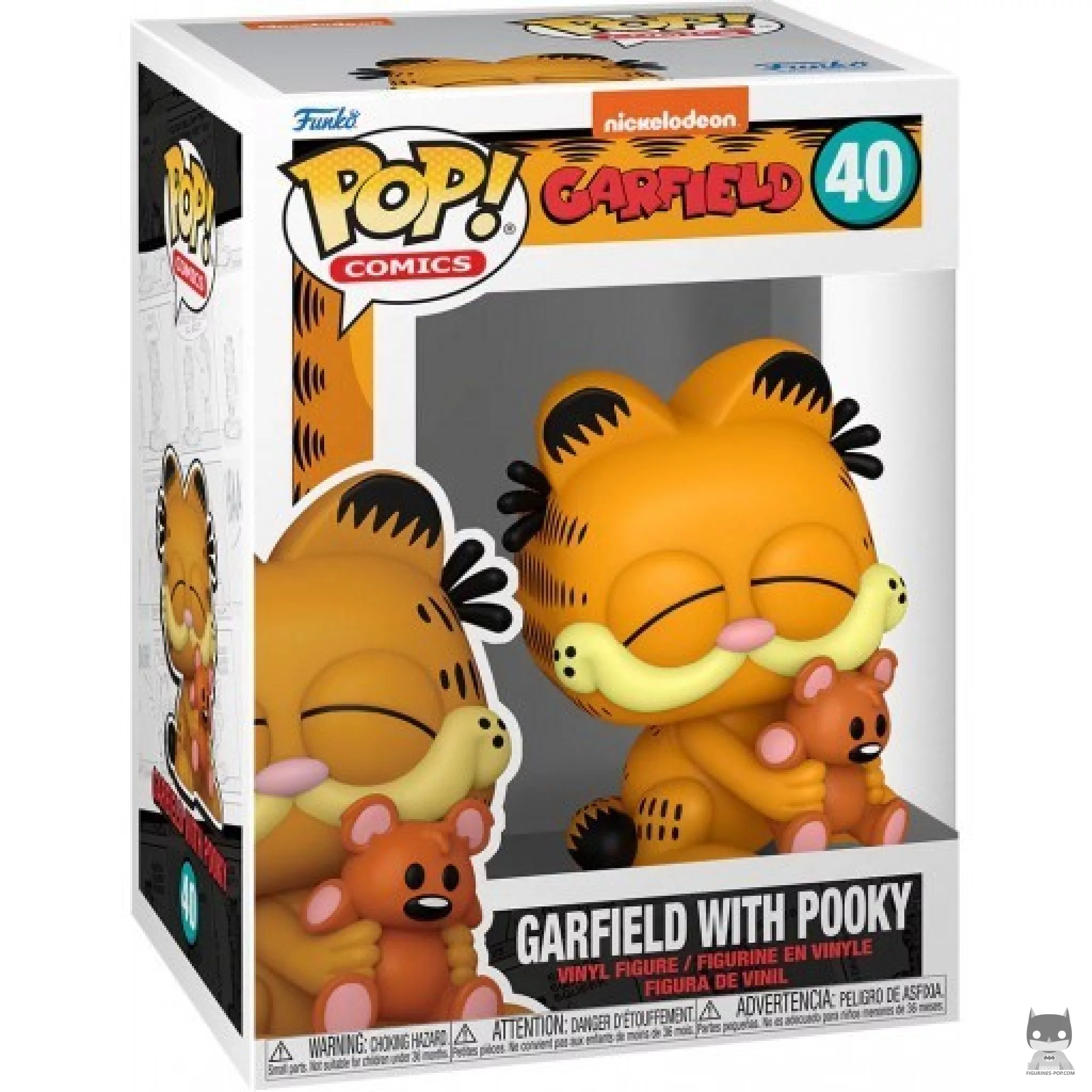 Figura Funko Pop! Garfield con Pooky en su caja