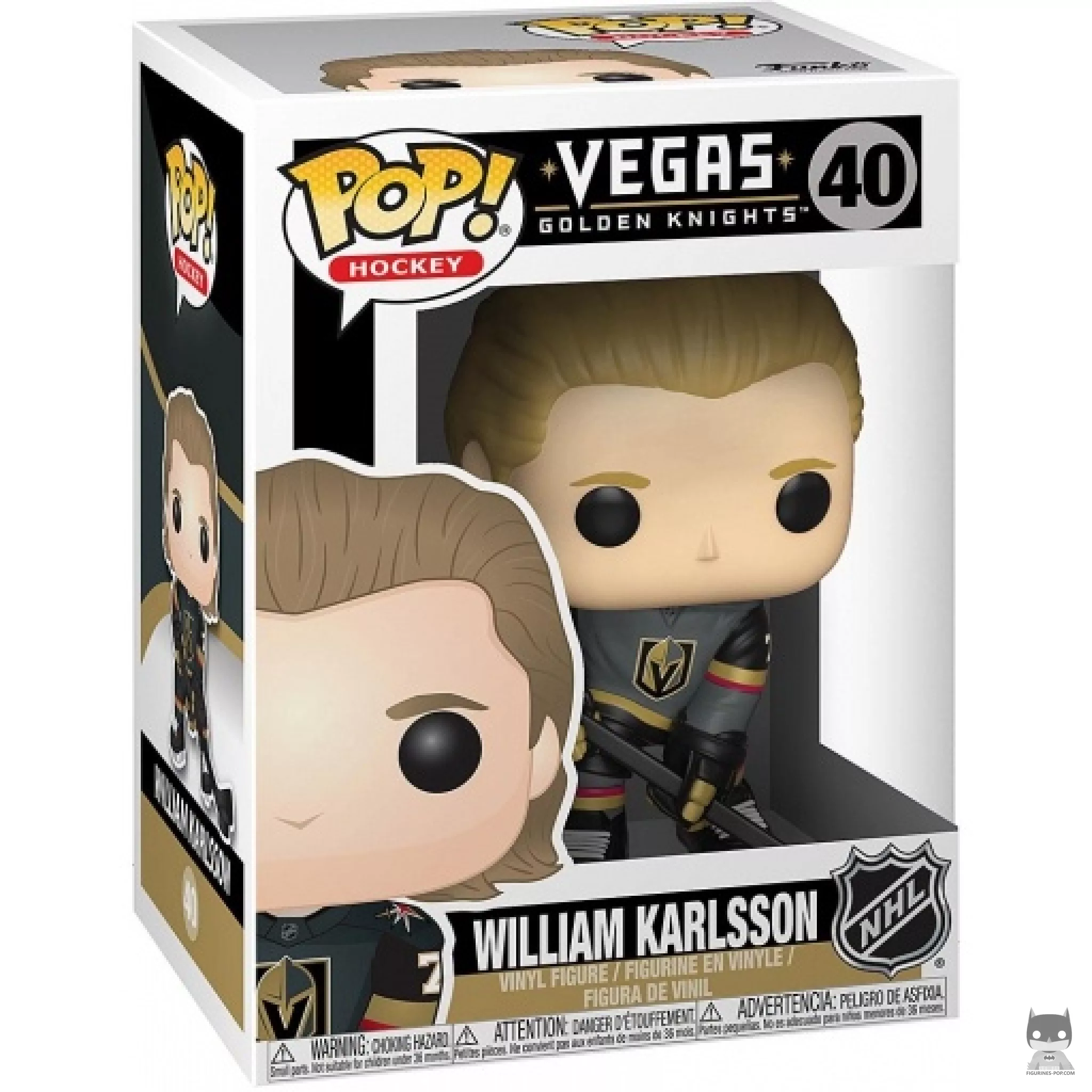 Figura Funko Pop! William Karlsson en su caja