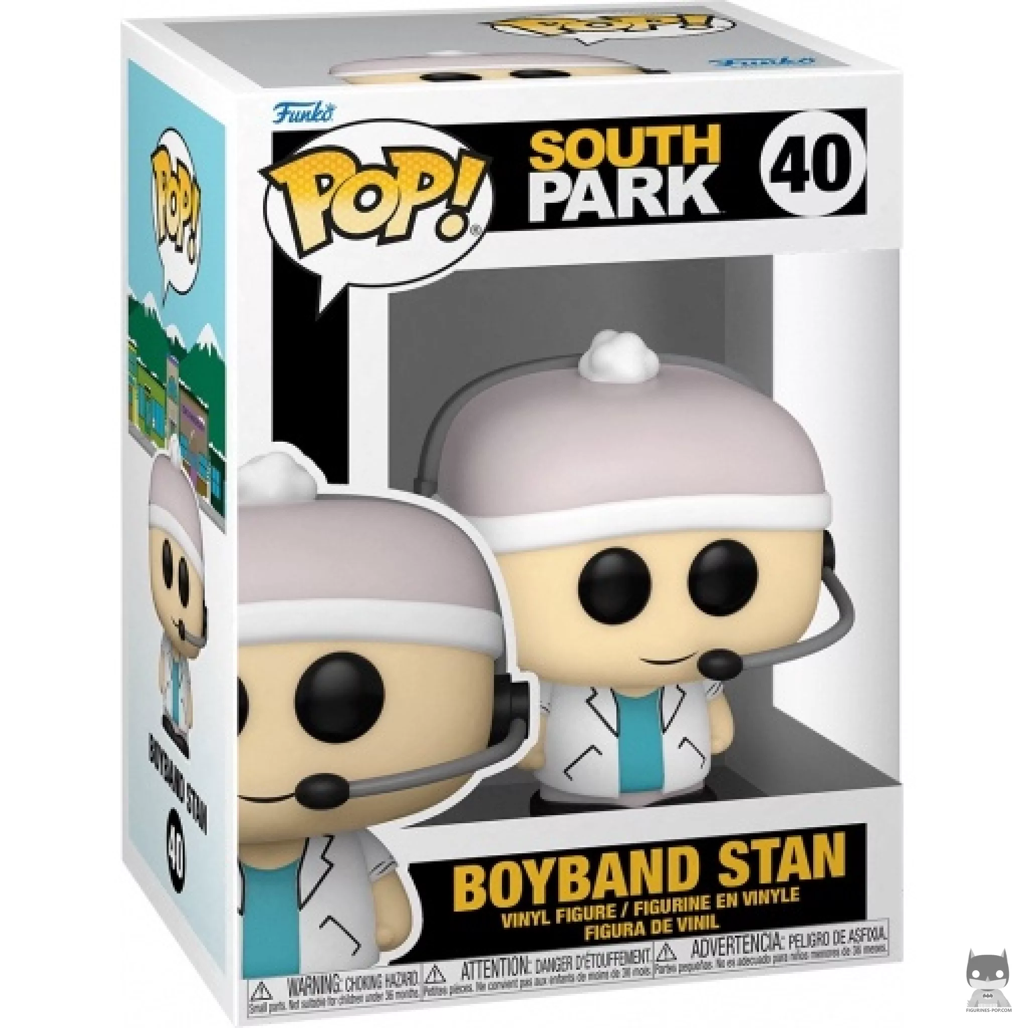 Figura Funko Pop! Stan boy band en su caja