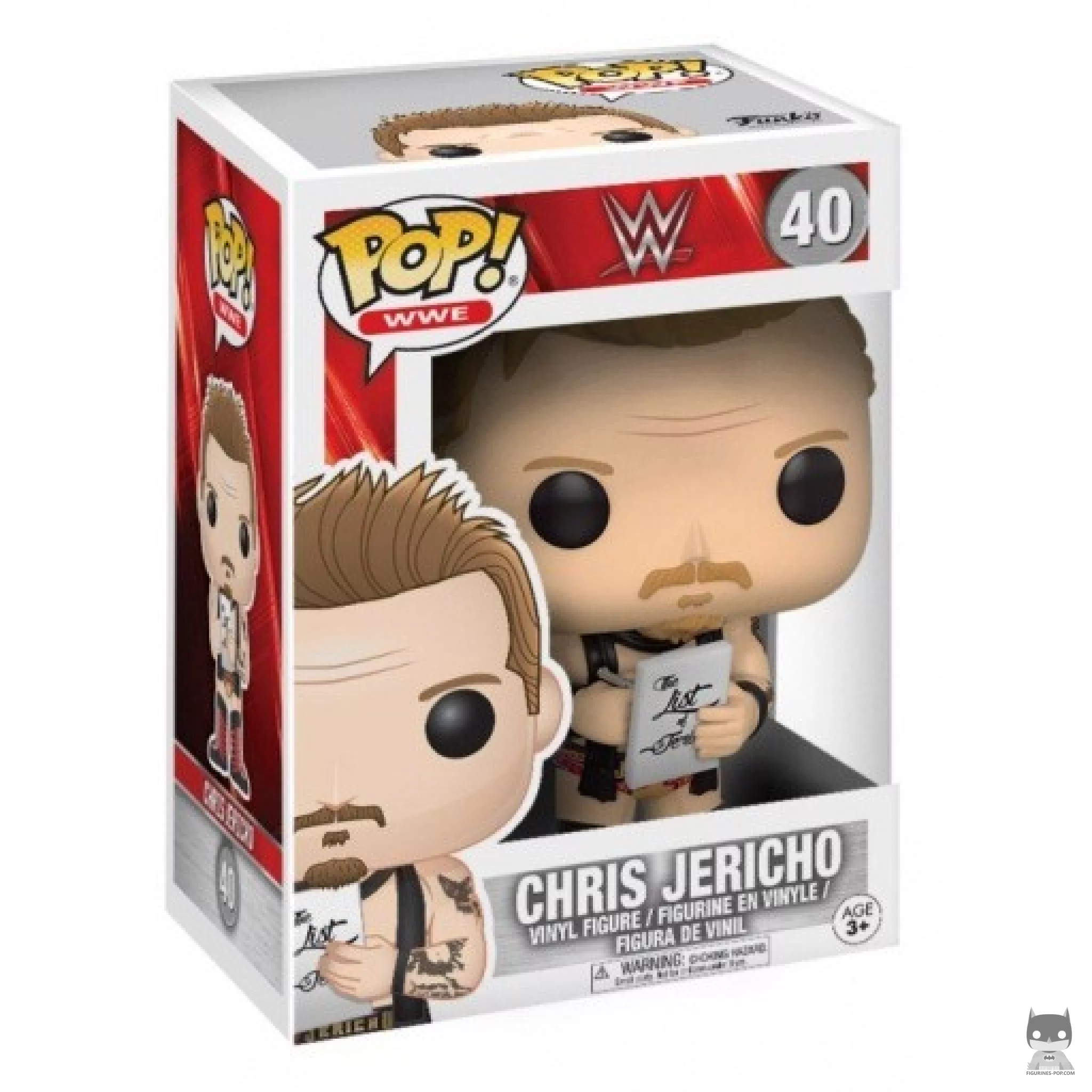 Figura Funko Pop! Chris Jericho en su caja