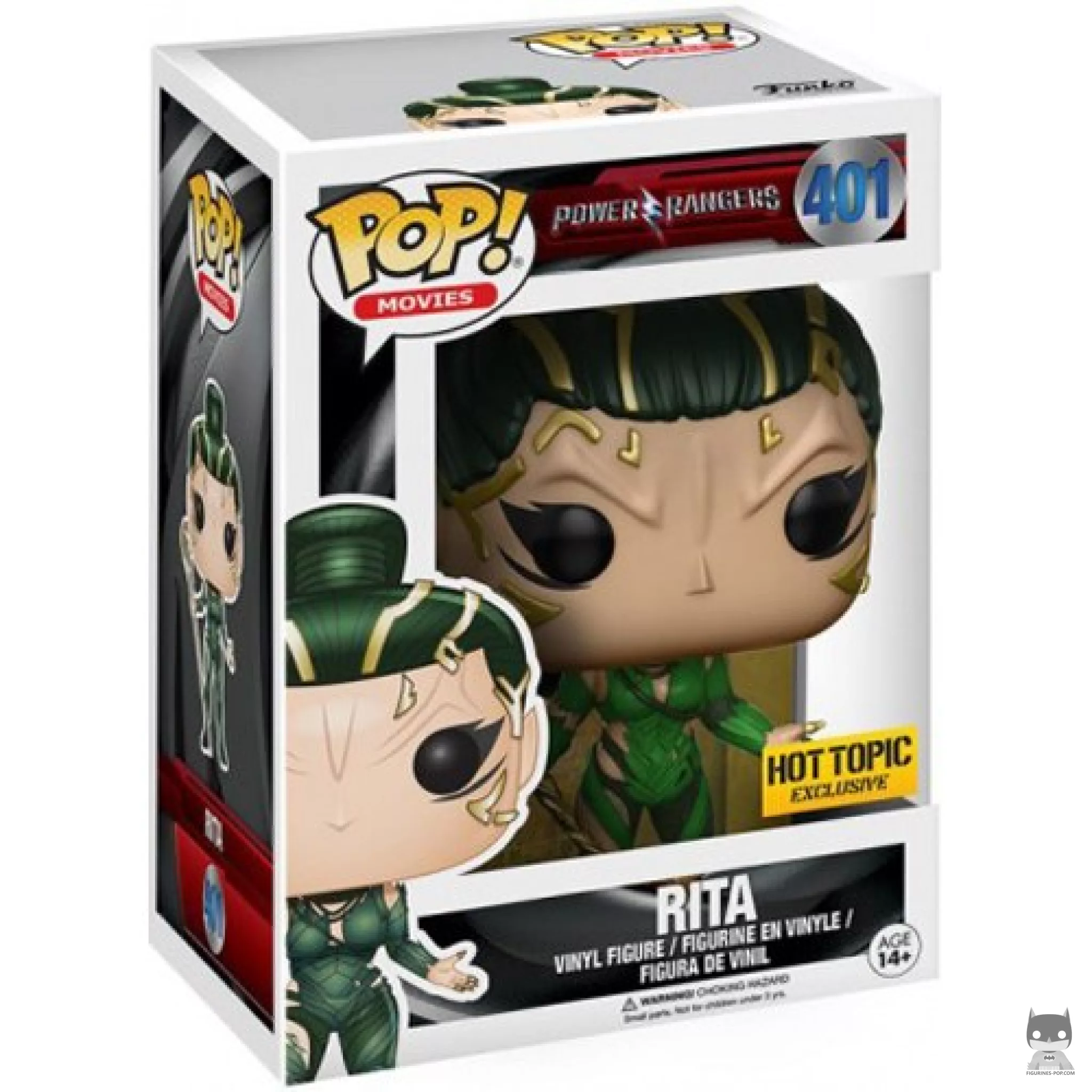 Figura Funko Pop! Rita Repulsa en su caja