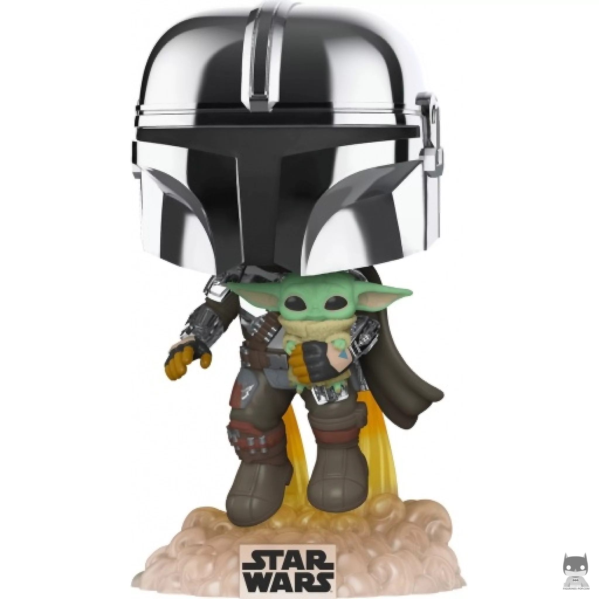 Figura Funko Pop! El Mandaloriano con Grogu (The Mandalorian (Star Wars))