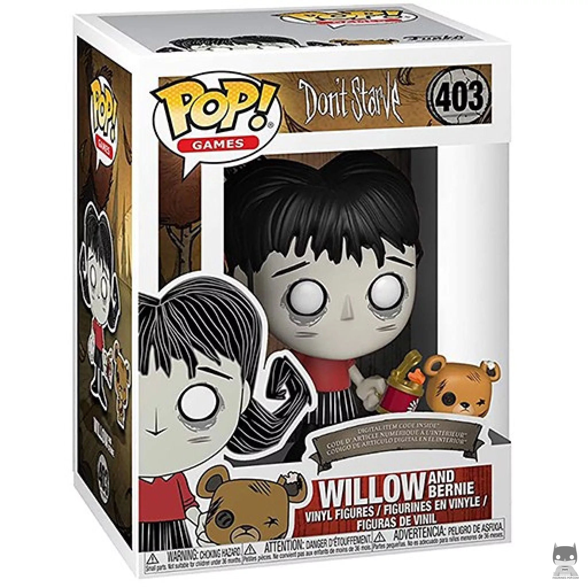 Figura Funko Pop! Willow & Bernie en su caja