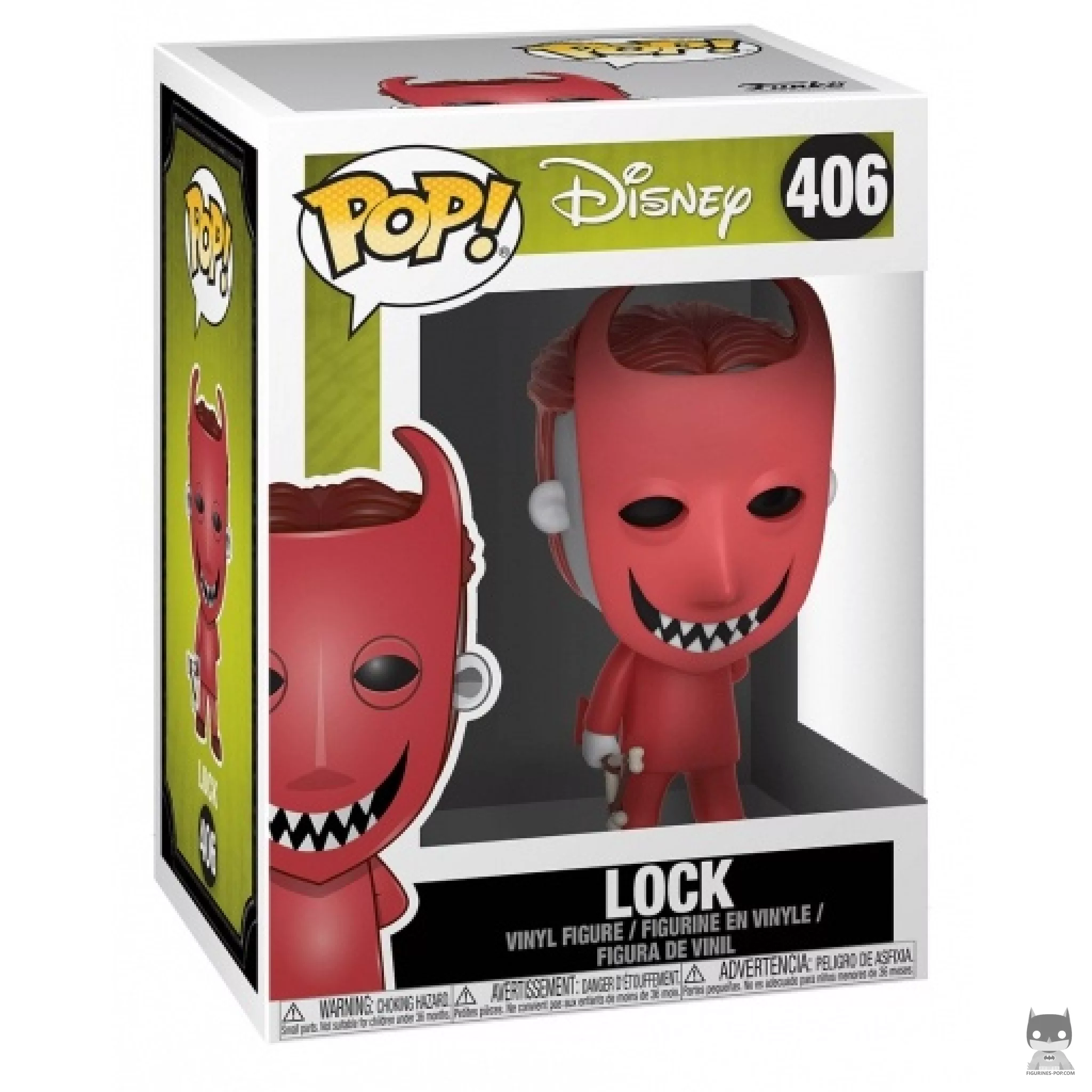 Figura Funko Pop! Lock en su caja