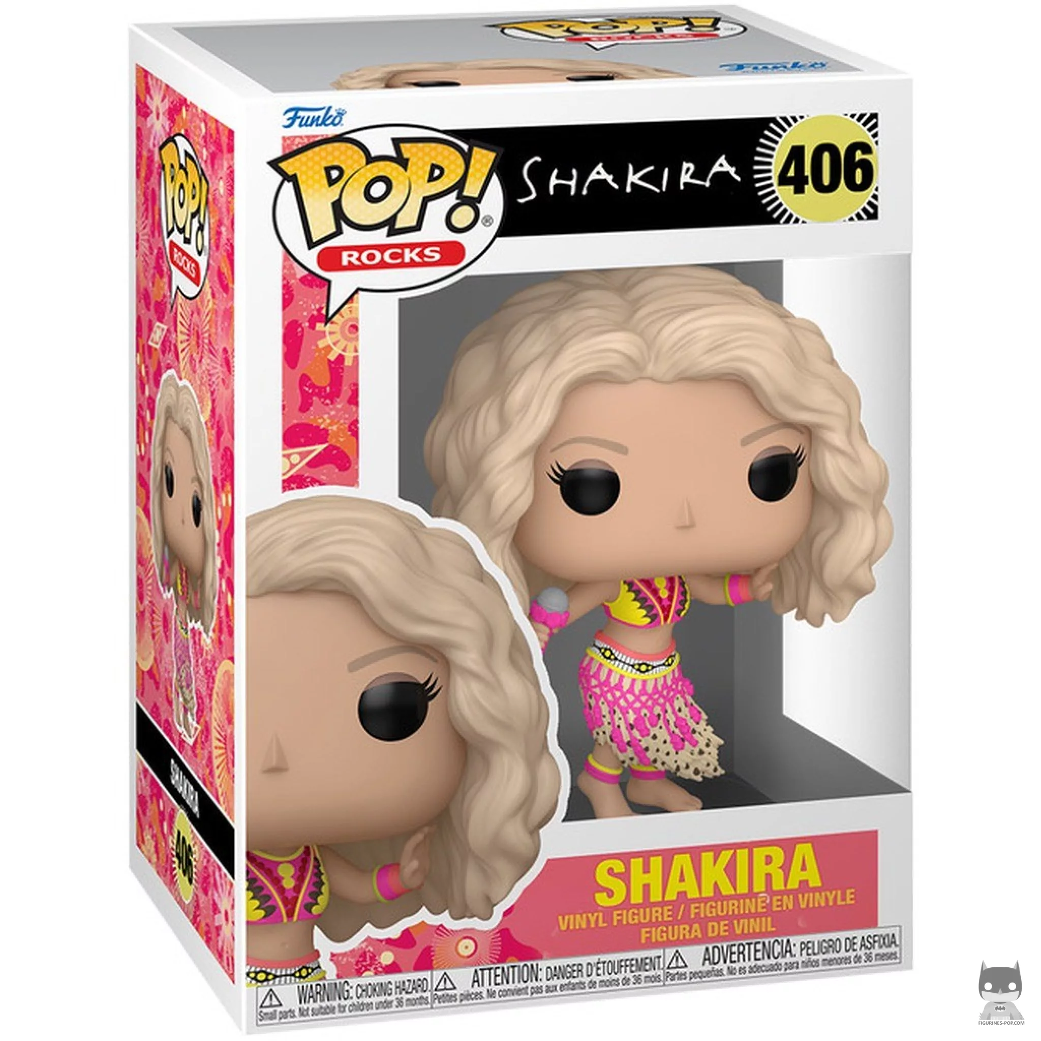 Figura Funko Pop! Shakira (Waka Waka) en su caja