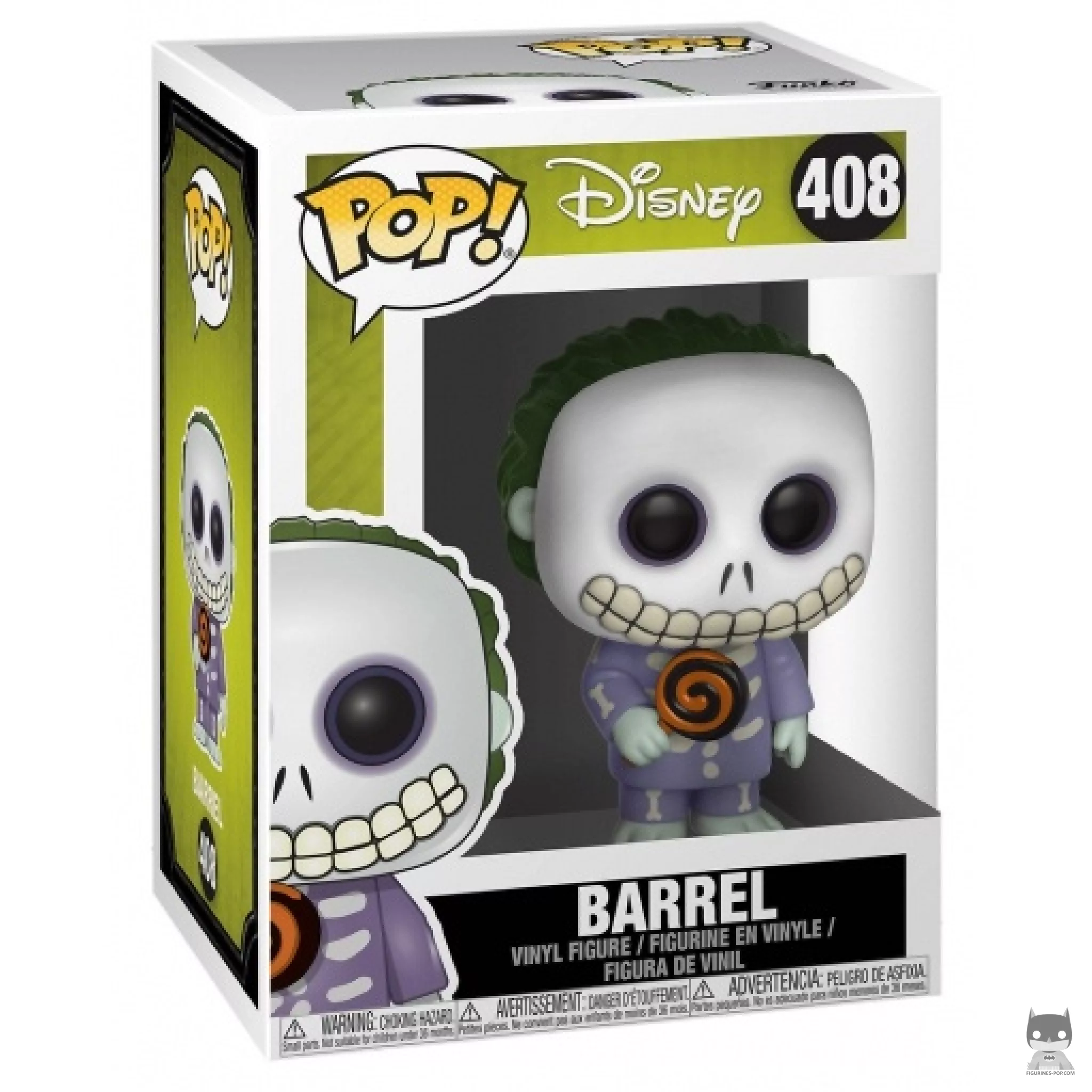 Figura Funko Pop! Barrel en su caja