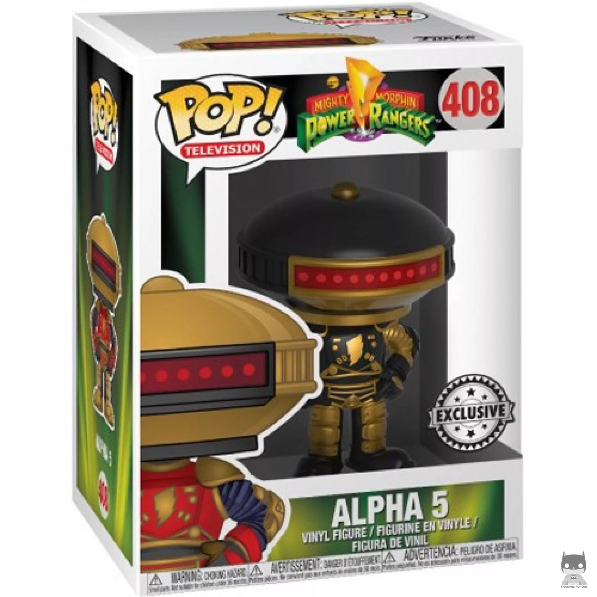 Figura Funko Pop! Alpha 5 en su caja