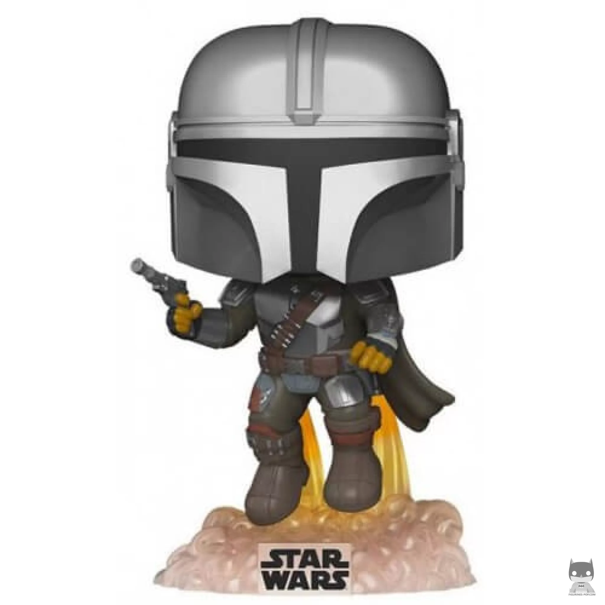 Figura Funko Pop! El Mandaloriano volando con bláster (The Mandalorian (Star Wars))