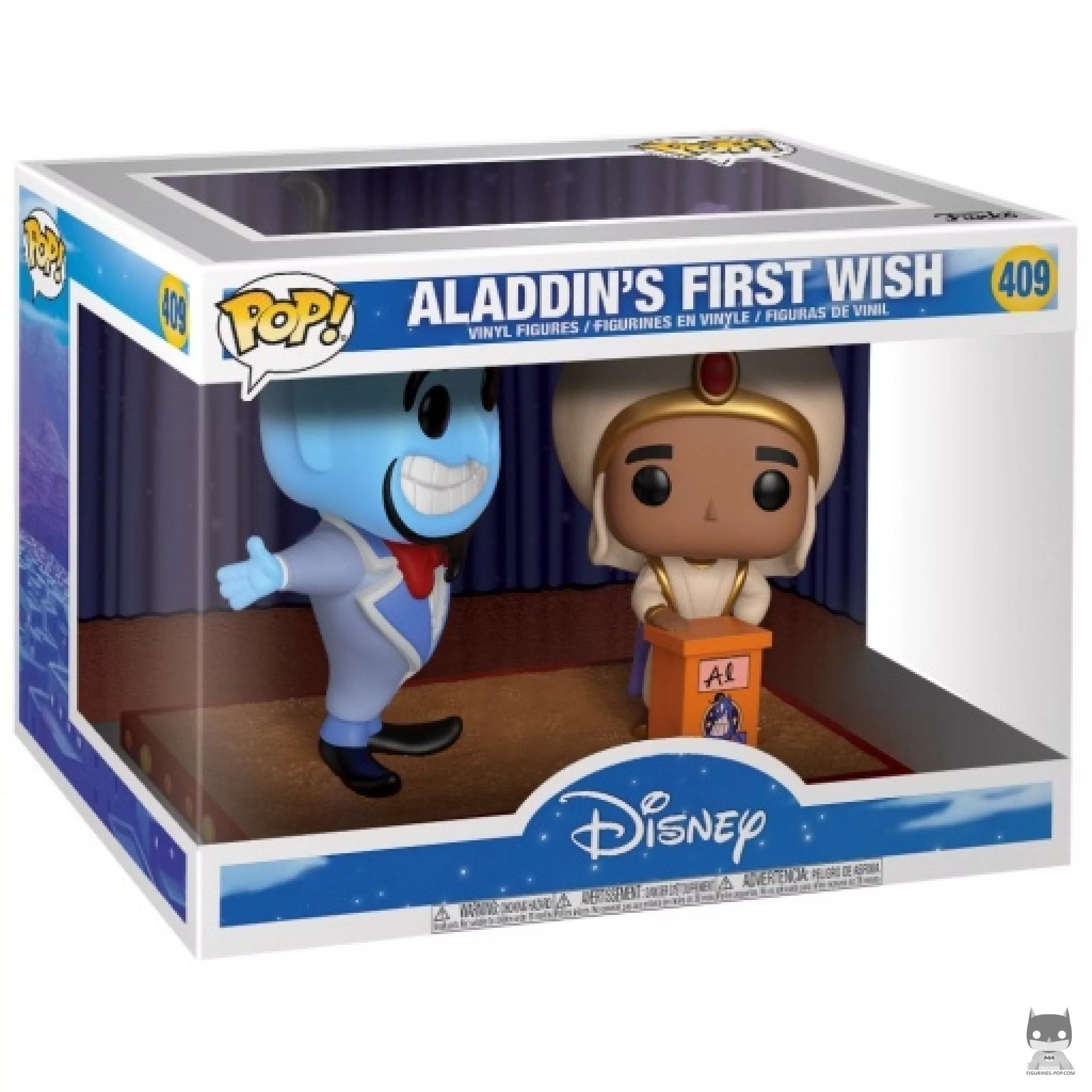 Figura Funko Pop! El primer deseo de Aladdin en su caja