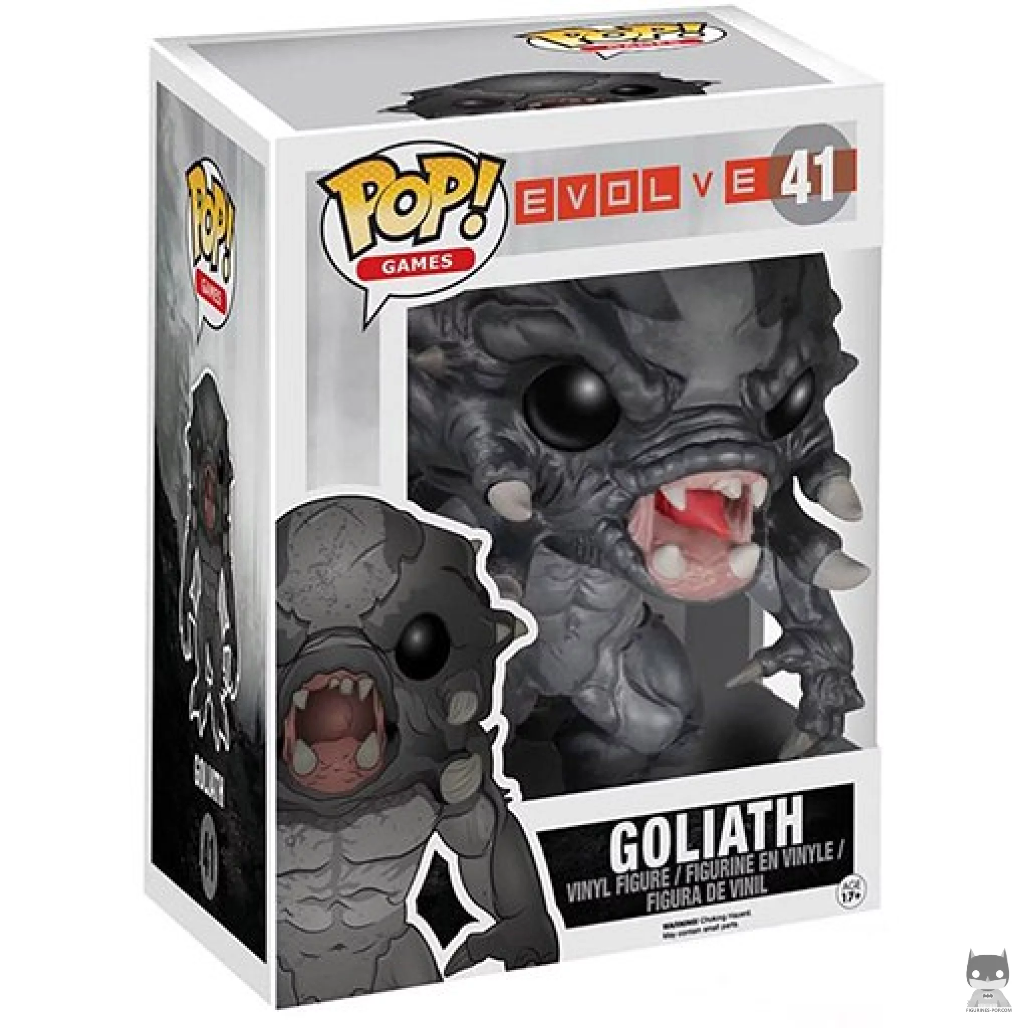 Figura Funko Pop! Goliath (Supersized) en su caja