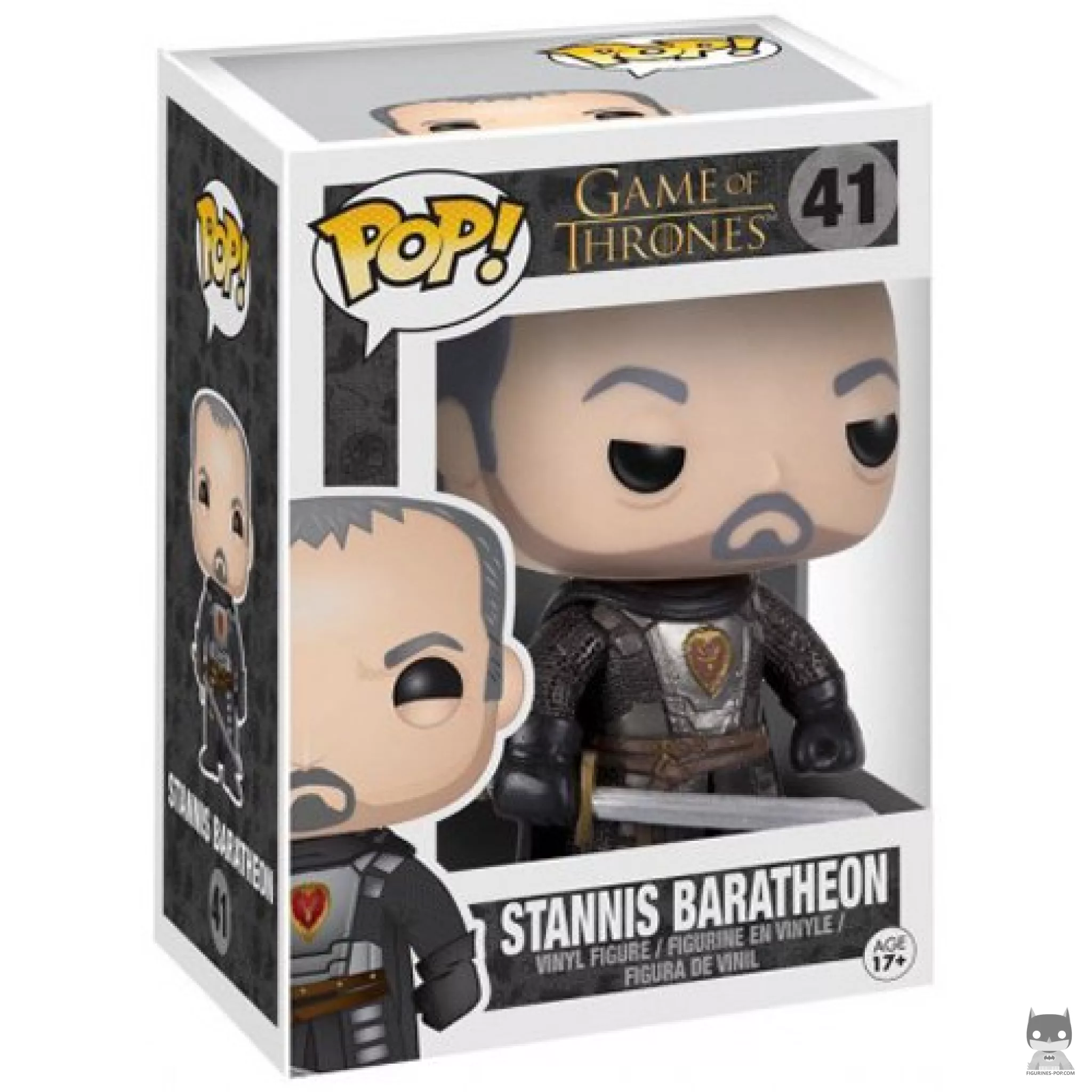 Figura Funko Pop! Stannis Baratheon en su caja