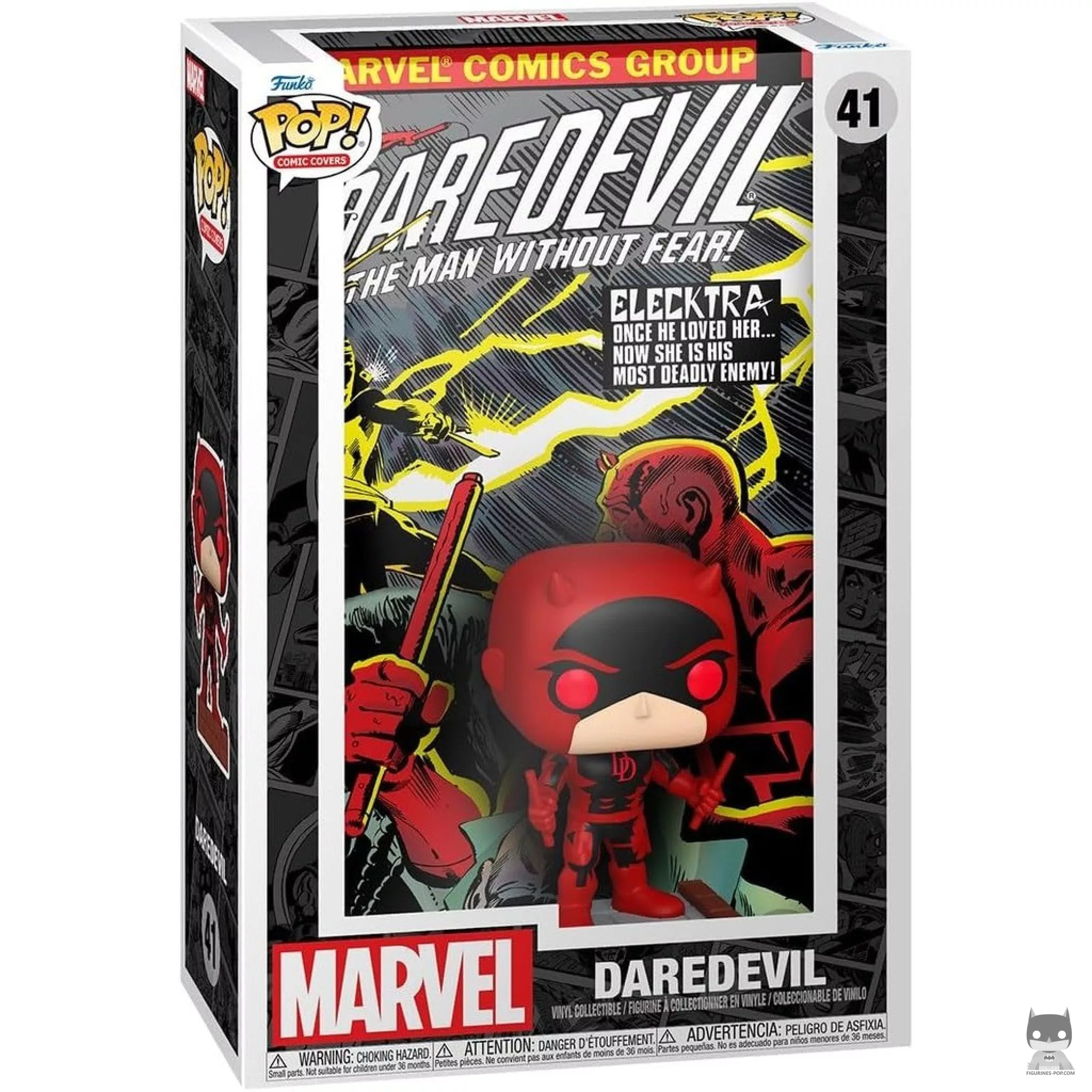 Figura Funko Pop! Daredevil en su caja