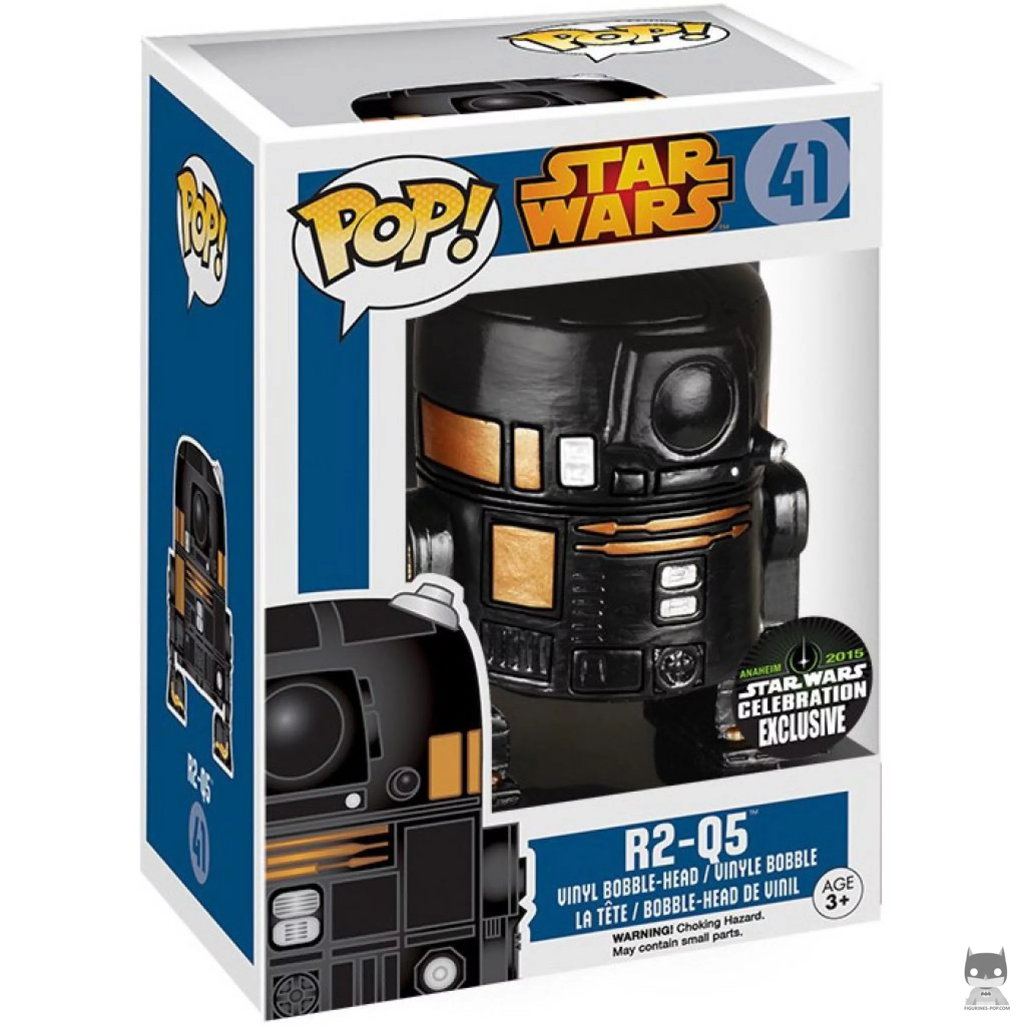 Figura Funko Pop! R2-Q5 Celebration en su caja