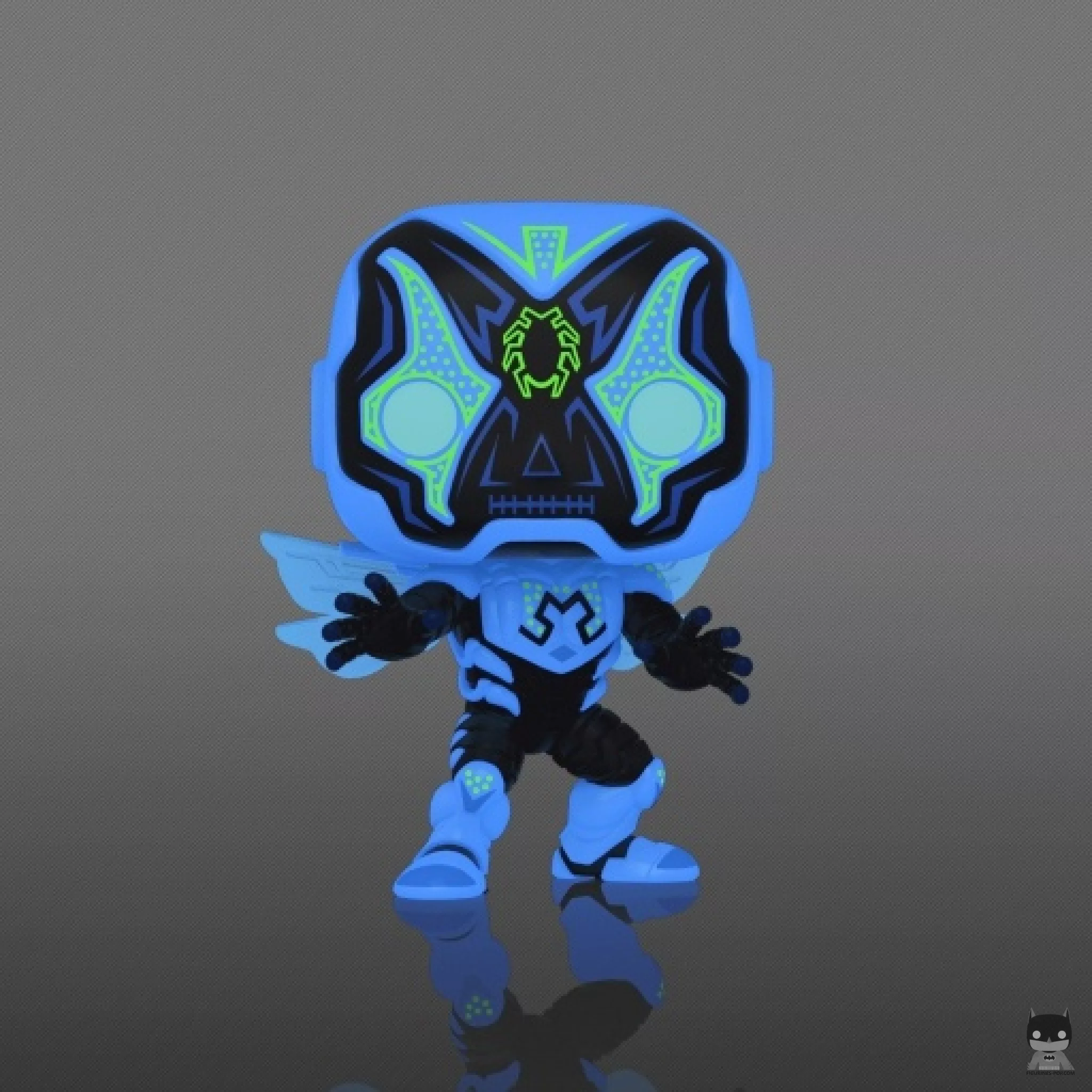 Figura Funko Pop! Blue Beetle (Día de los DC) (Brilla en la oscuridad) (DC Super Heroes)