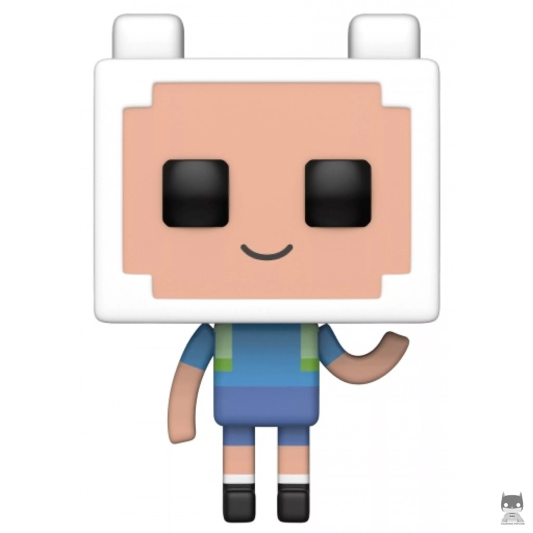Figura Funko Pop! Finn el Humano (Estilo Minecraft) (Hora de aventuras)