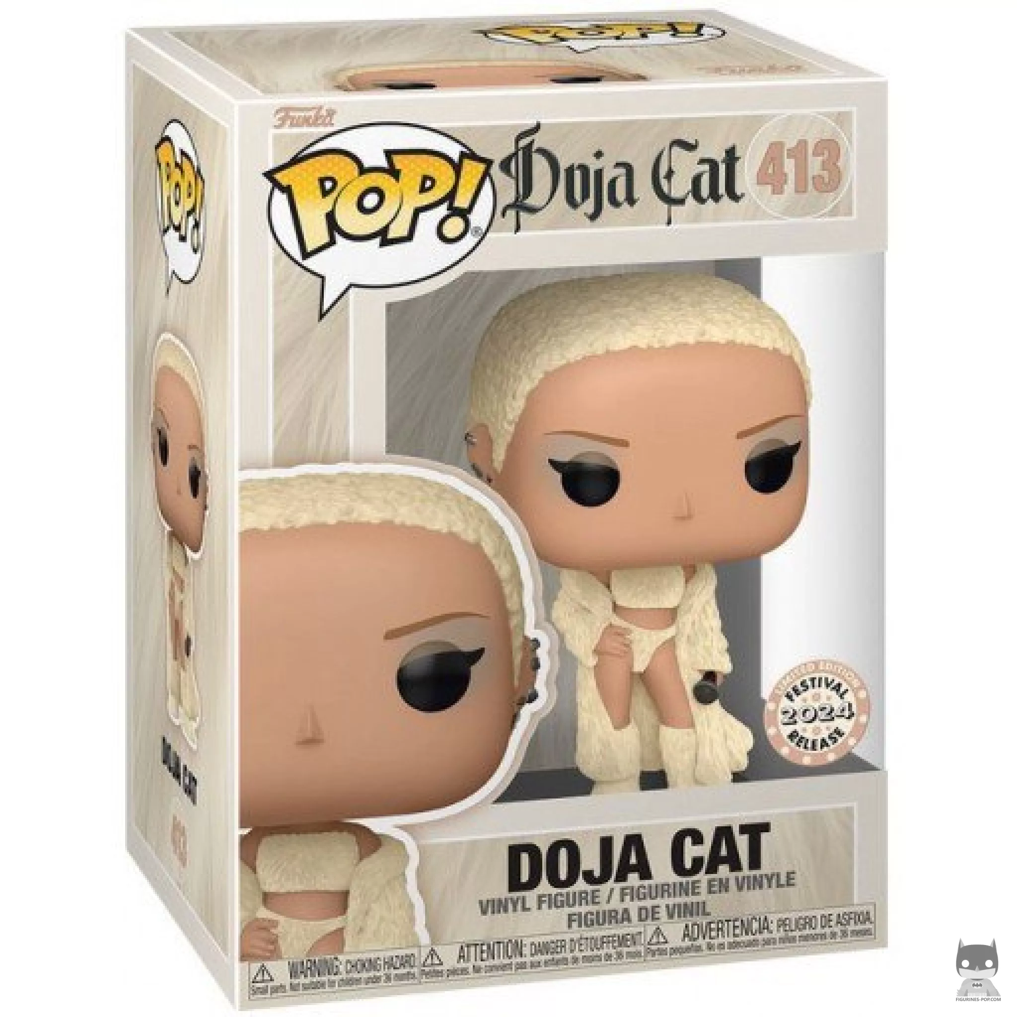 Figura Funko Pop! Doja Cat en su caja