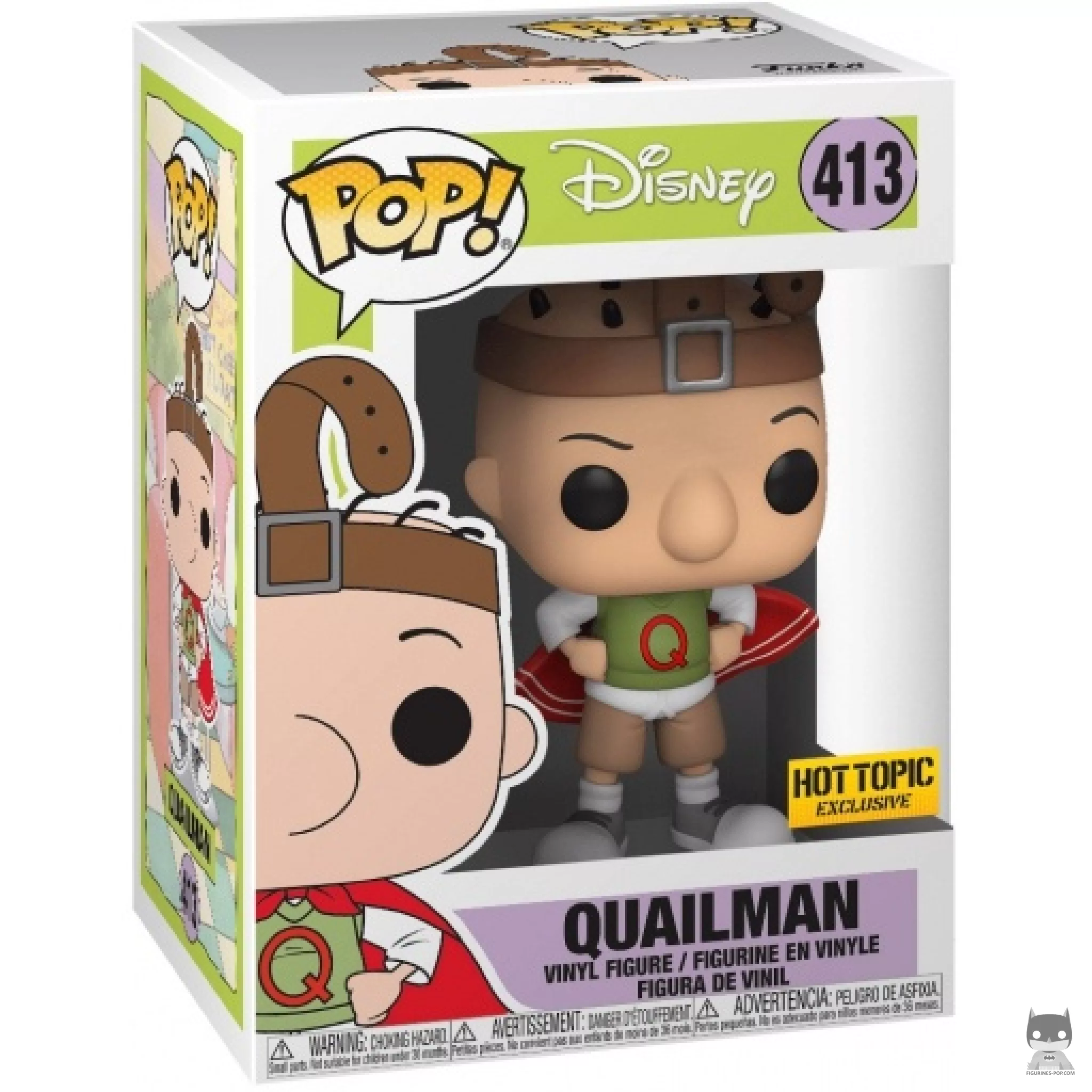 Figura Funko Pop! Quailman en su caja