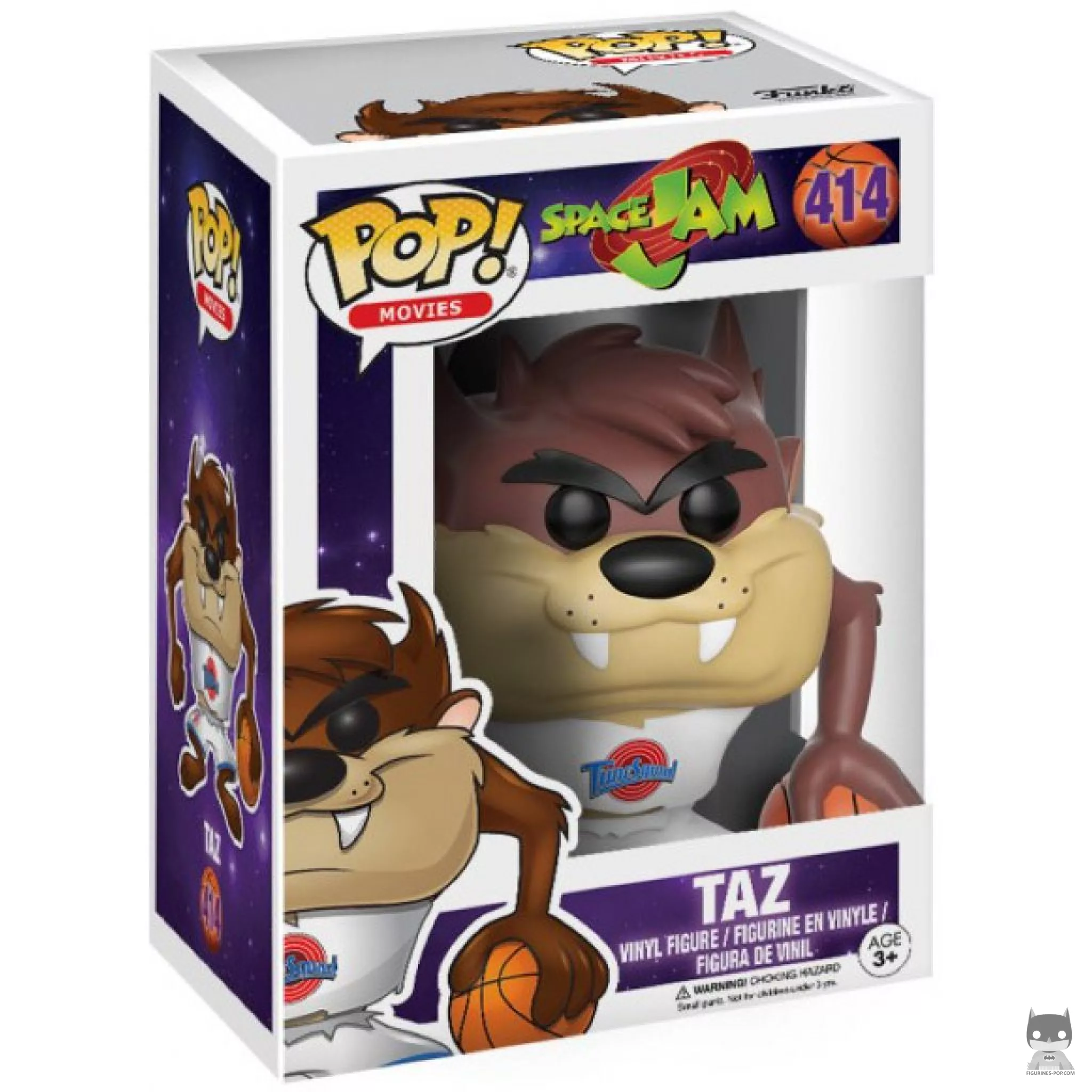 Figura Funko Pop! Taz en su caja