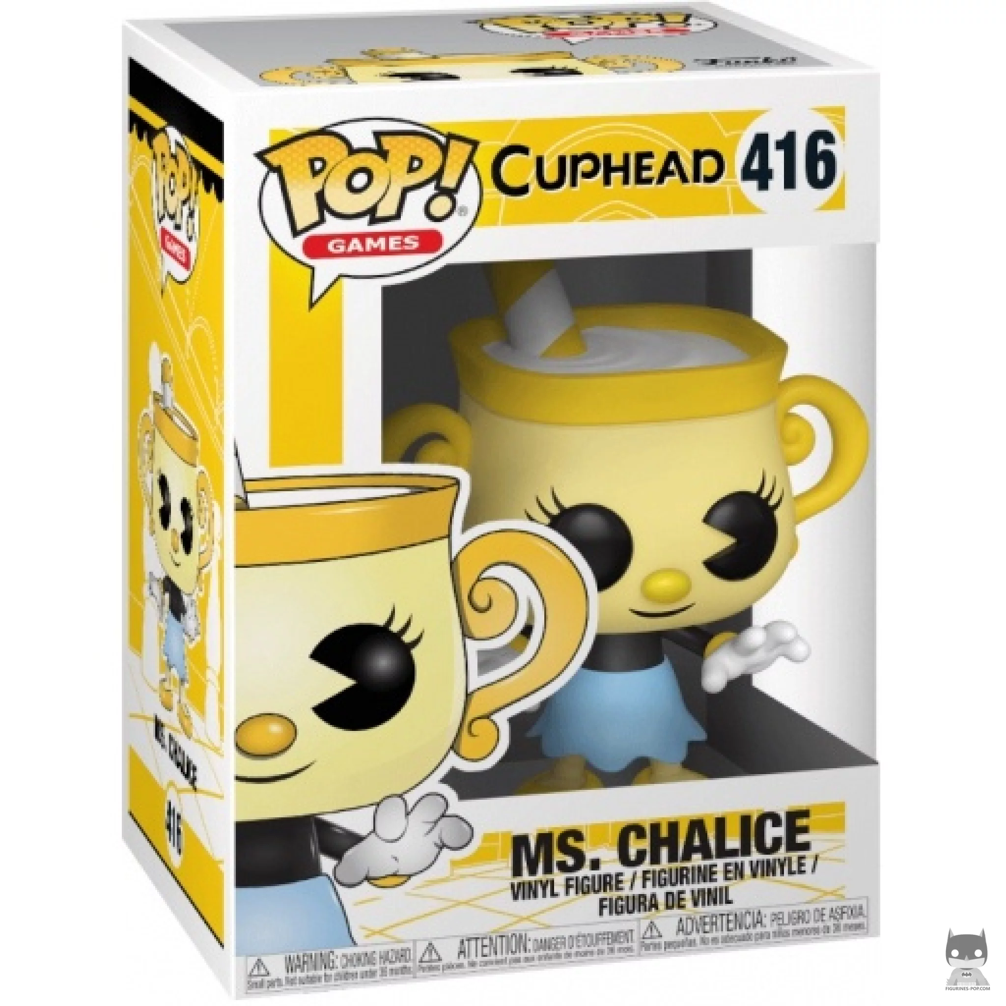 Figura Funko Pop! Ms. Chalice en su caja