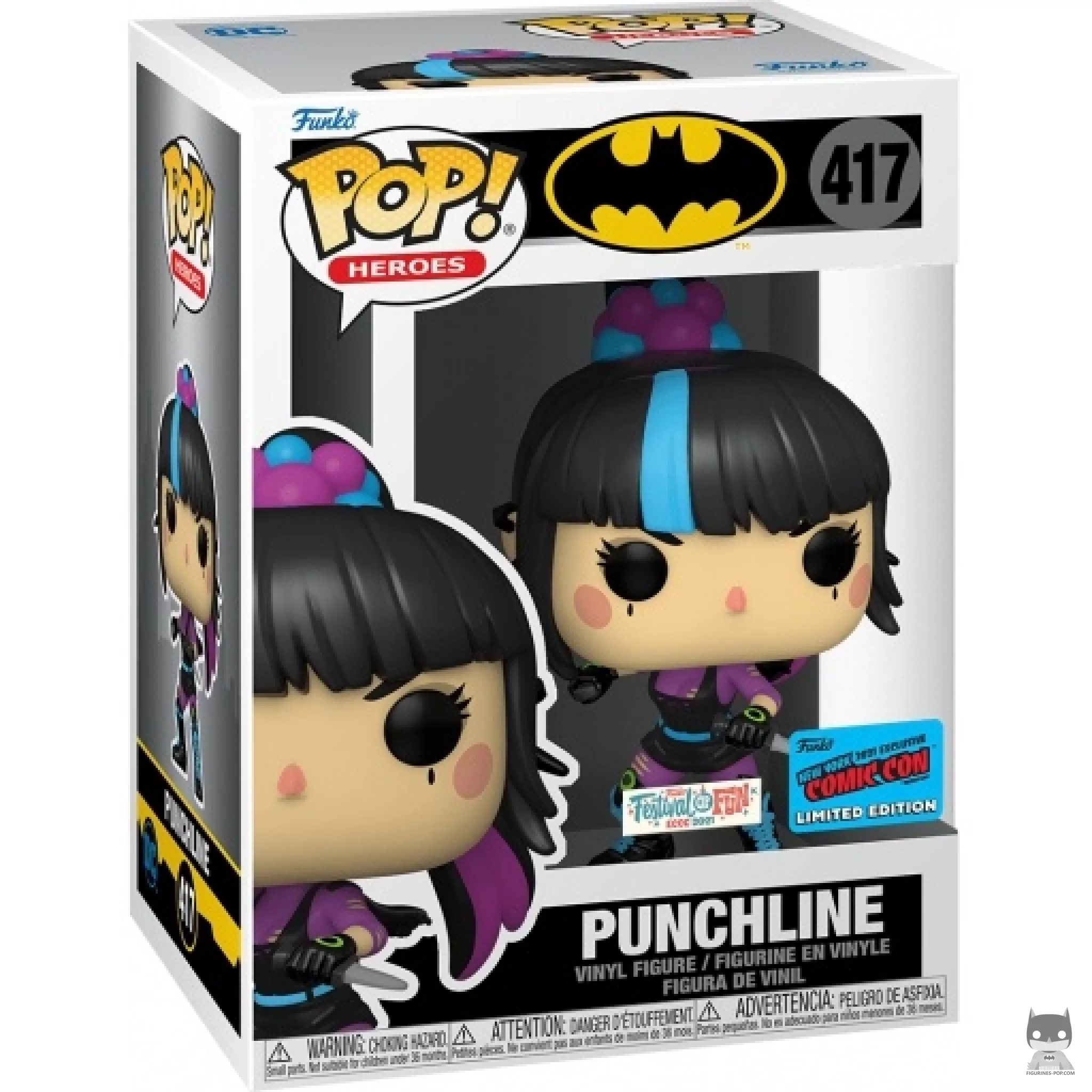 Figura Funko Pop! Punchline en su caja